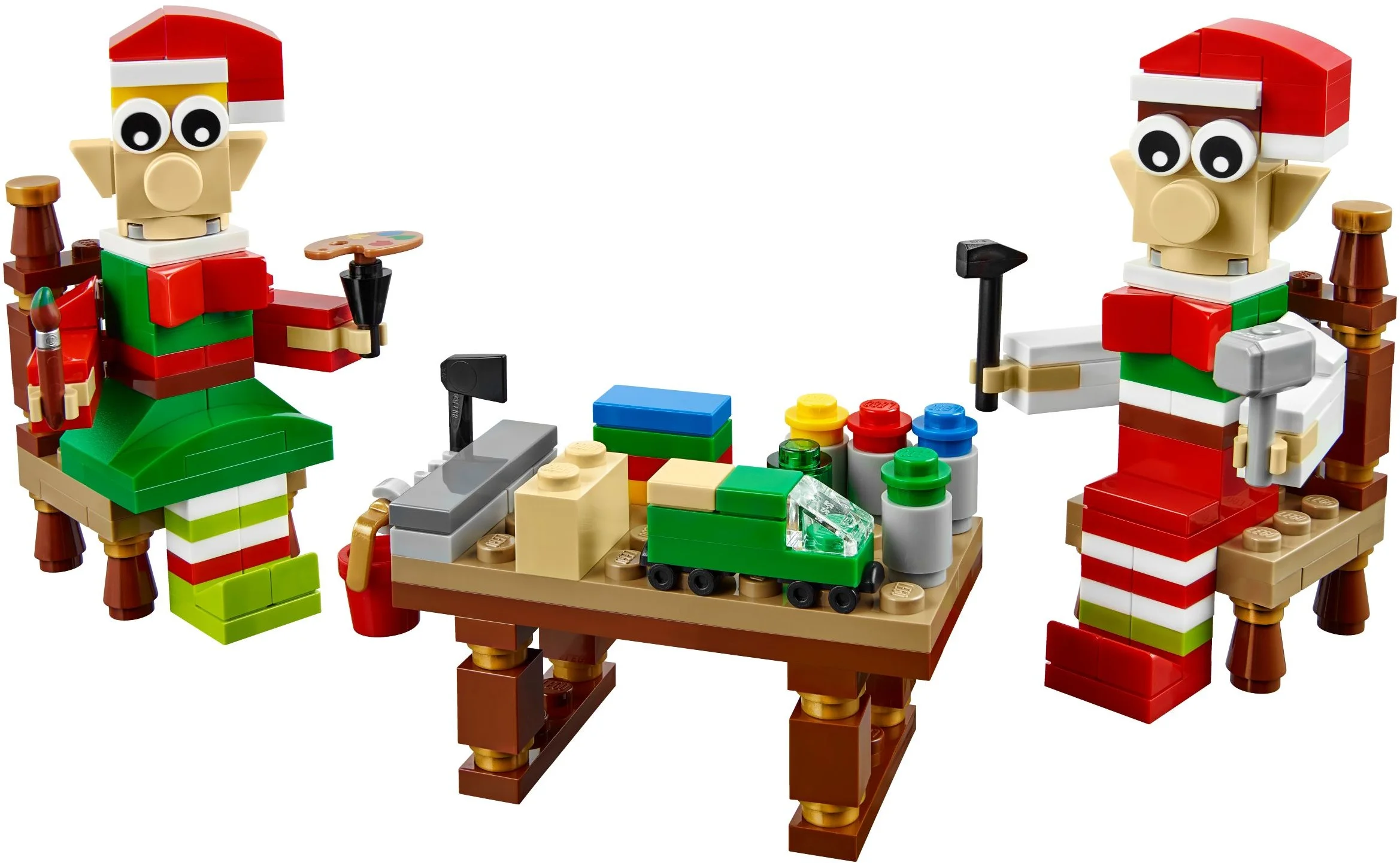 LEGO® 40205 Lego Pomocnicy Świętego Mikołaja Christmas Misb choinka mikołaj - zdjęcie 3