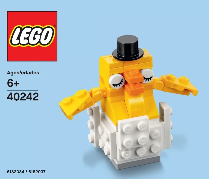 Lego Kurczak Wielkanoc Polybag Wielkanocny