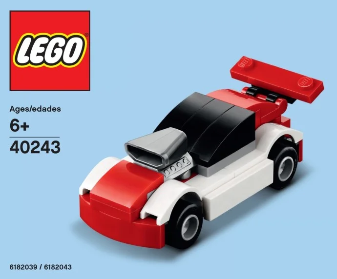 Lego Minibudowa Wyścigówka