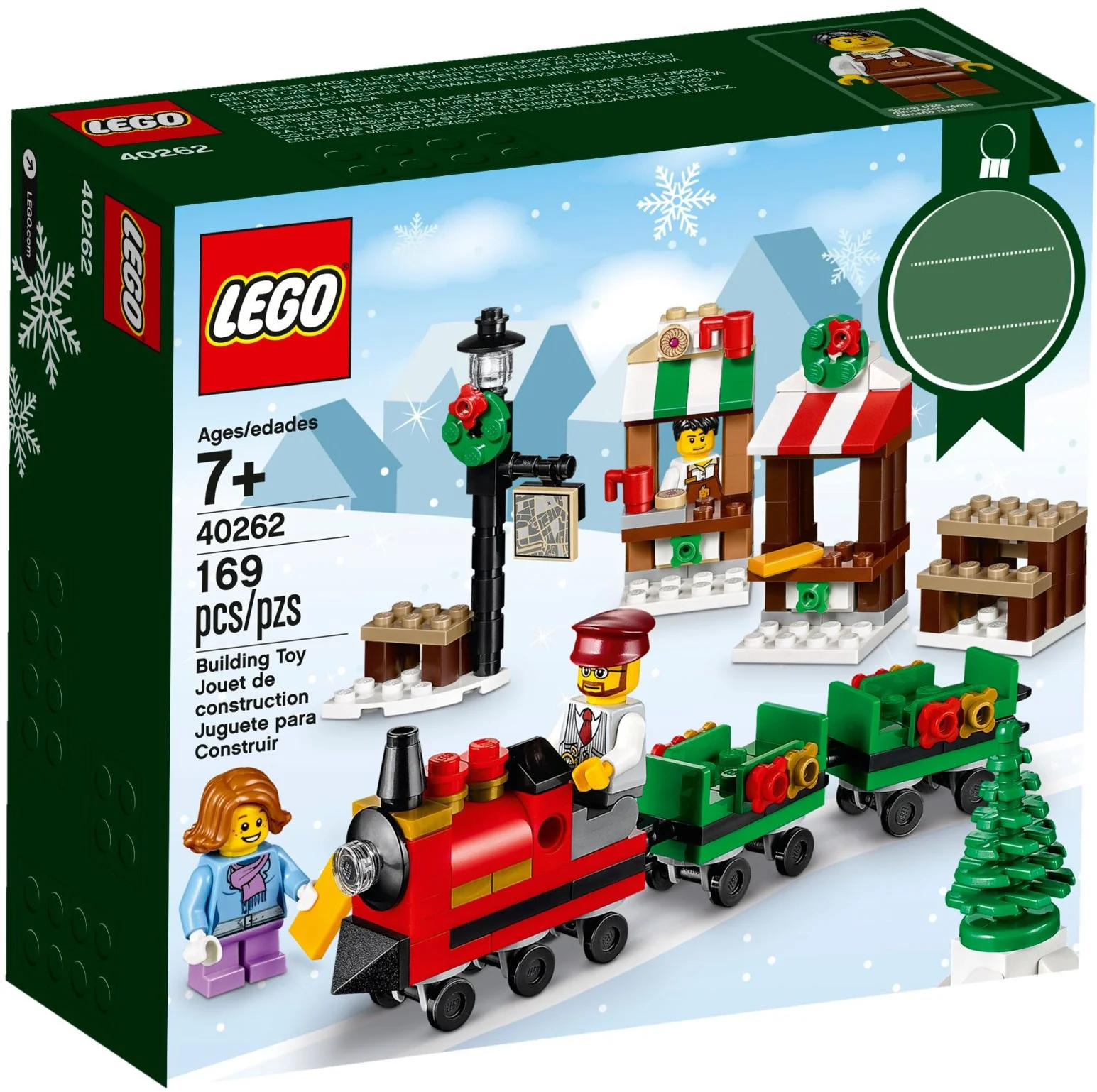 Nowy Lego Świąteczny pociąg Misb 2017