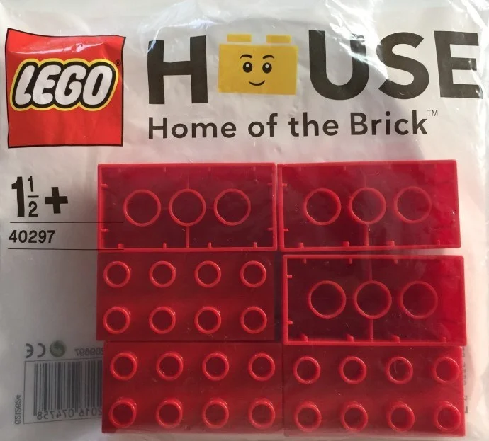 Nowy Lego Lego House Duplo Red Bricks czerwone klocki misb 2017