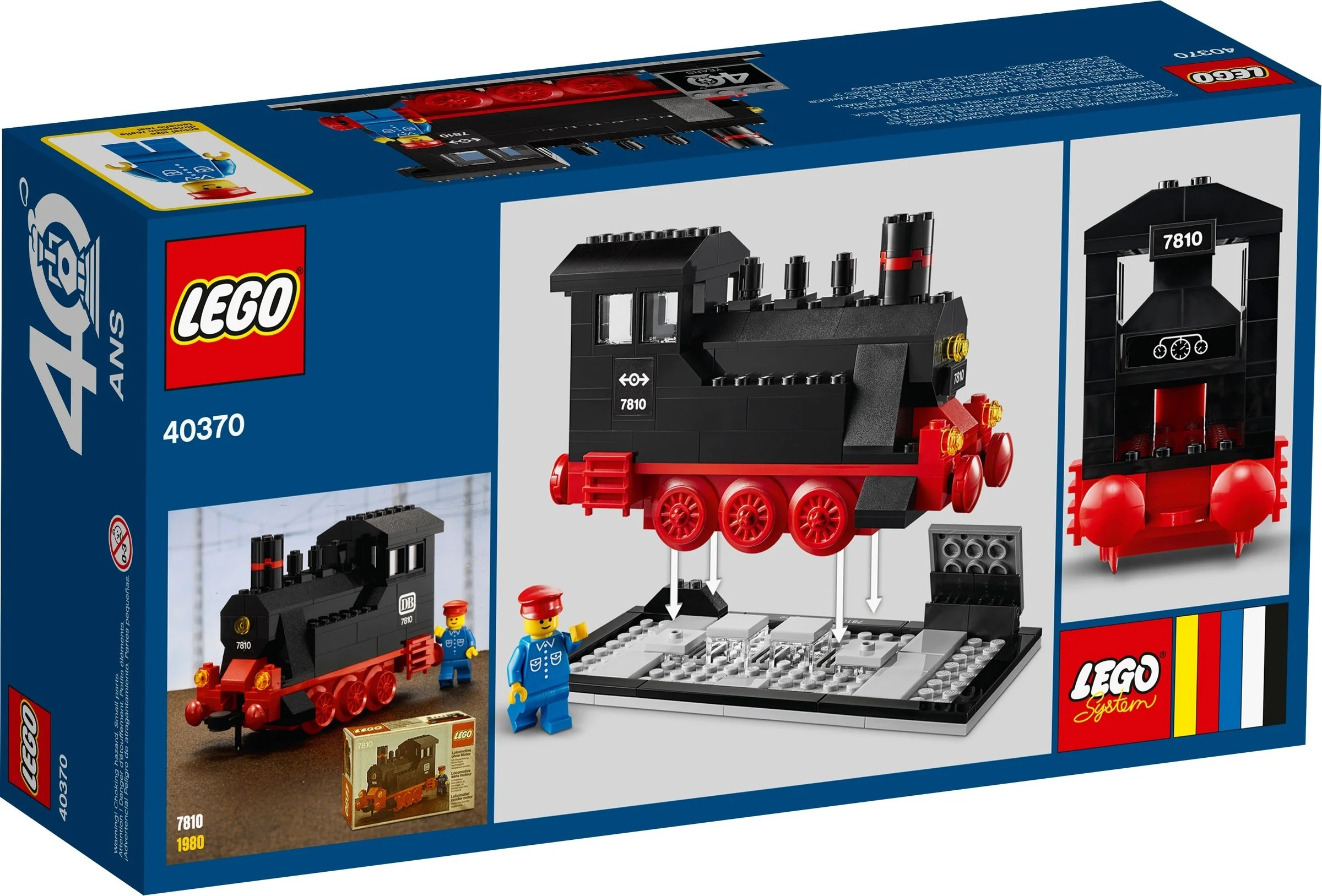 LEGO® 40370 40 Lecie Projektu Pociągi Lego - zdjęcie 3