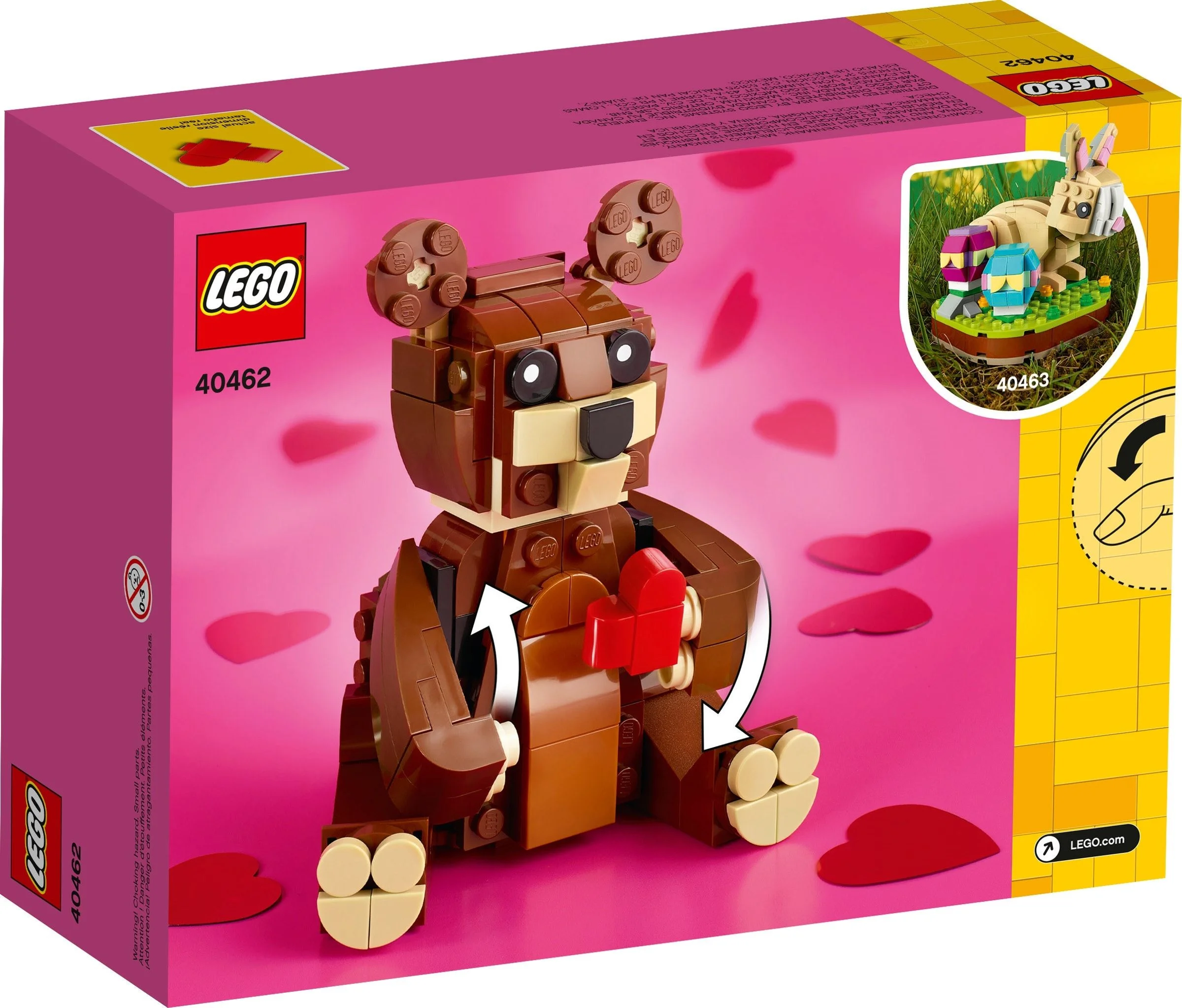 LEGO® 40462 Klocki Lego Miś Serduszka - zdjęcie 3