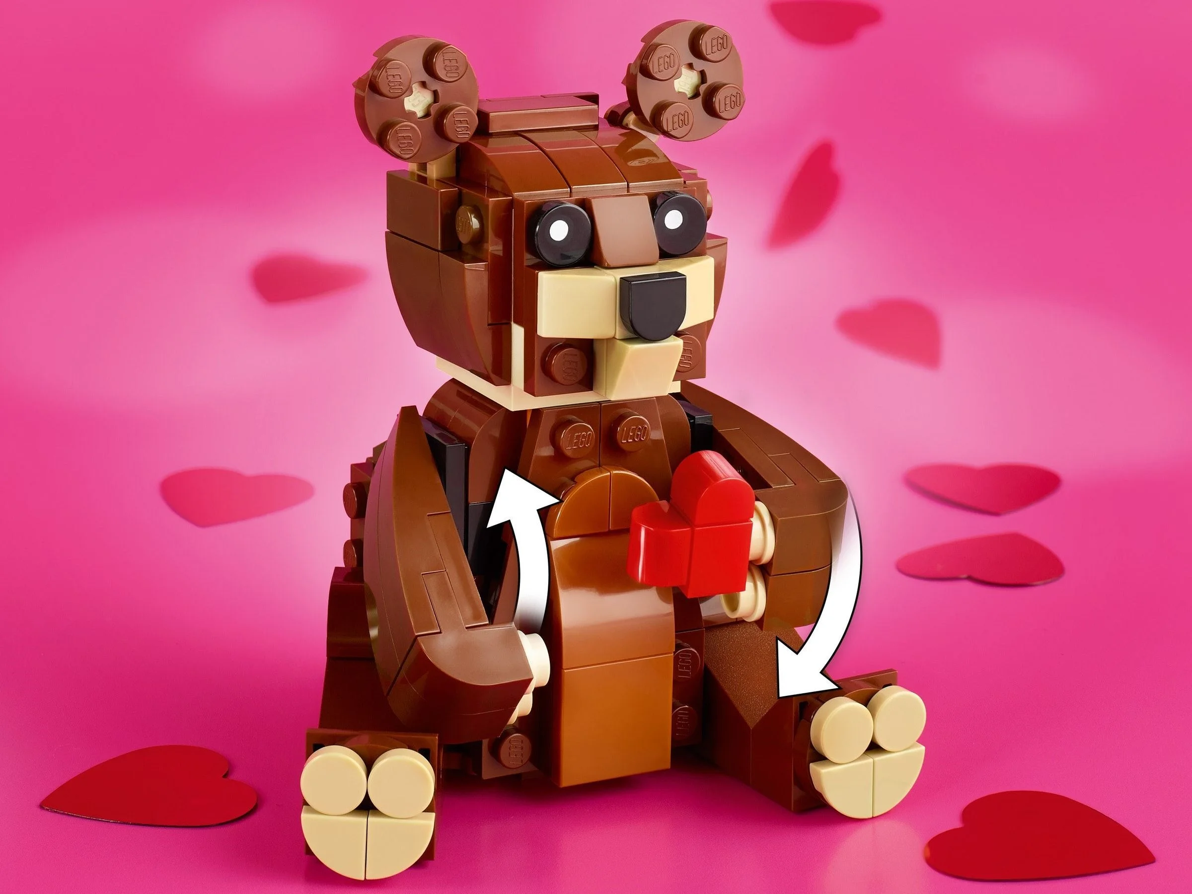 LEGO® 40462 Klocki Lego Miś Serduszka - zdjęcie 6