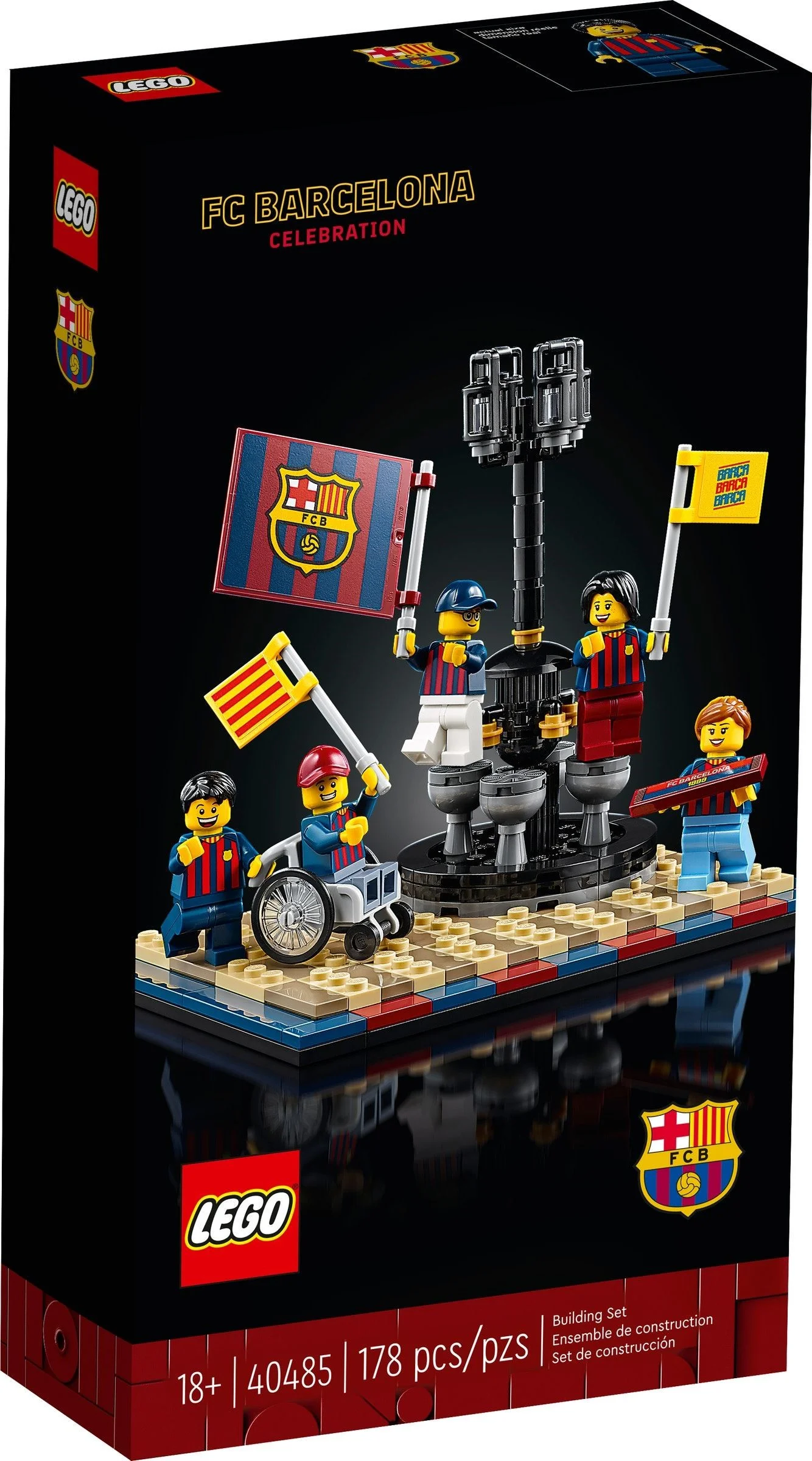 LEGO® 40485 Klocki Lego Fc Barcelona Celebration 178 elementów - zdjęcie 2