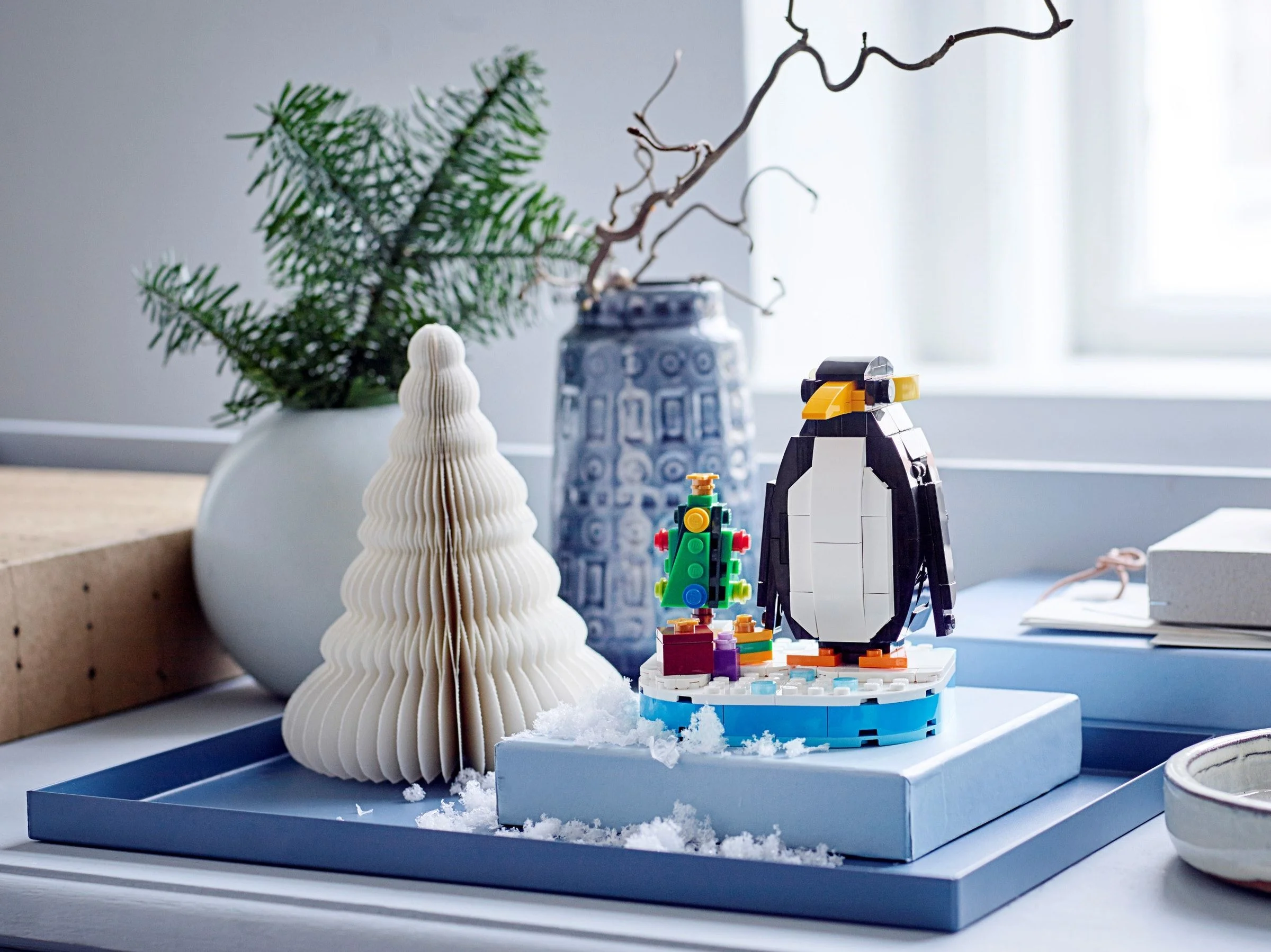 LEGO® 40498 Opis Lego Bożonarodzeniowy pingwin - zdjęcie 4