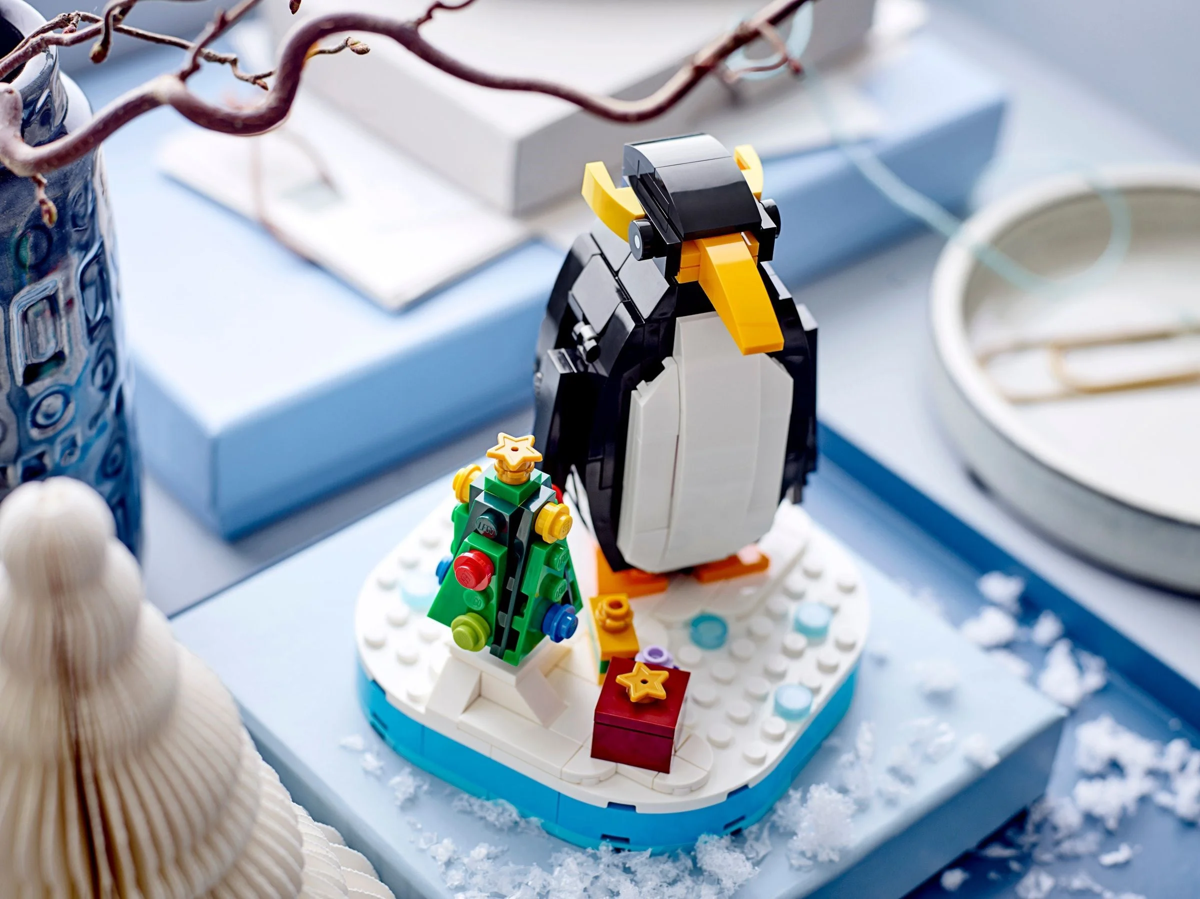 LEGO® 40498 Opis Lego Bożonarodzeniowy pingwin - zdjęcie 5