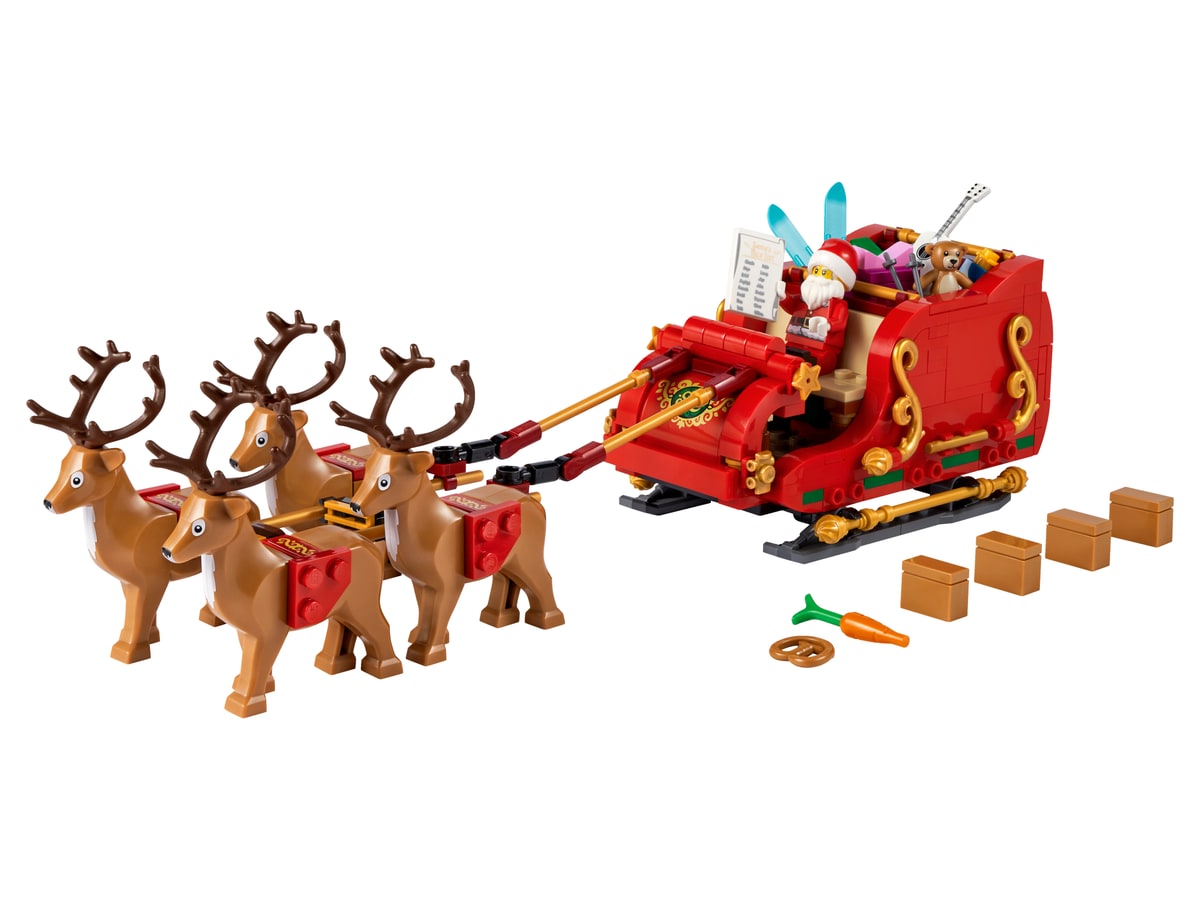 LEGO® 40499 Iconic Sanie Świętego Mikołaja - zdjęcie 4