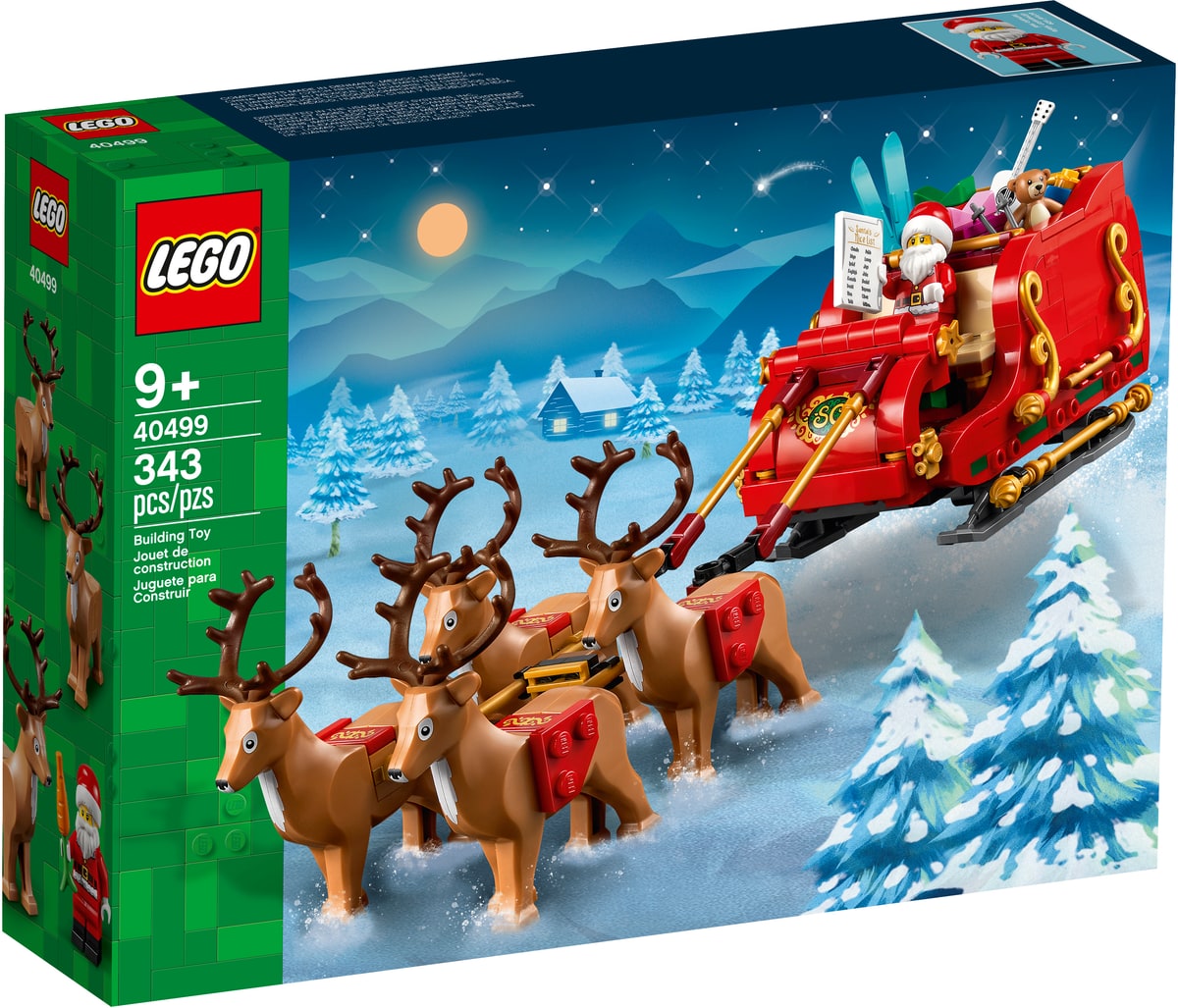 LEGO® 40499 Iconic Sanie Świętego Mikołaja - zdjęcie 14