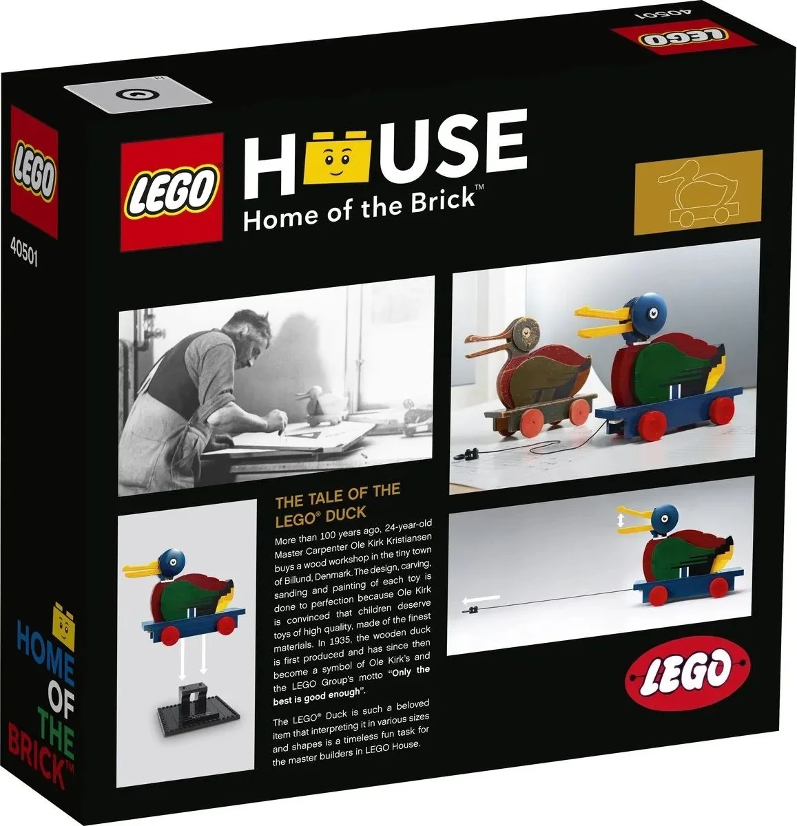 LEGO® 40501 Chd: Lego House Drewniana kaczka - zdjęcie 2