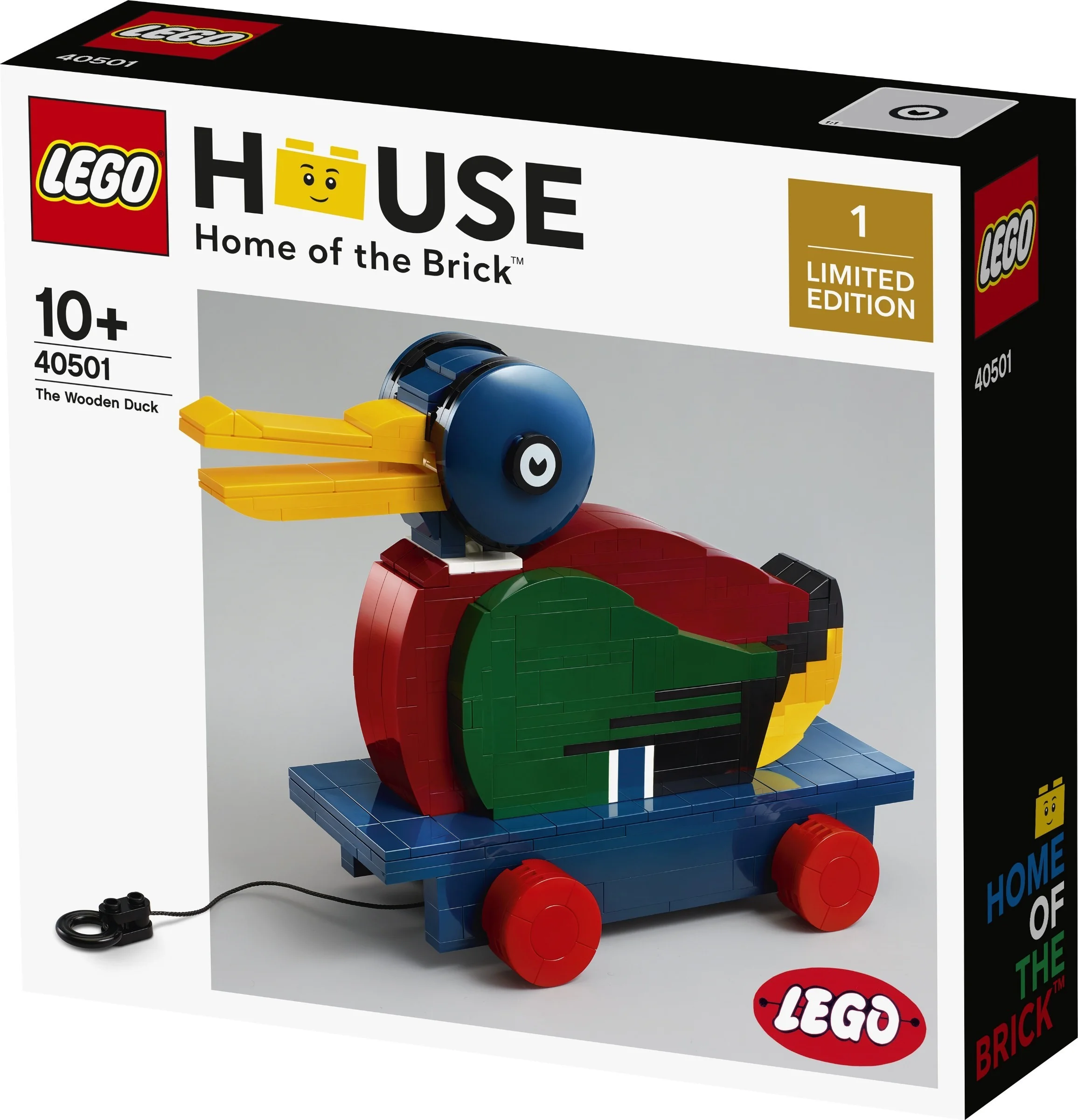 LEGO® 40501 Chd: Lego House Drewniana kaczka - zdjęcie 4