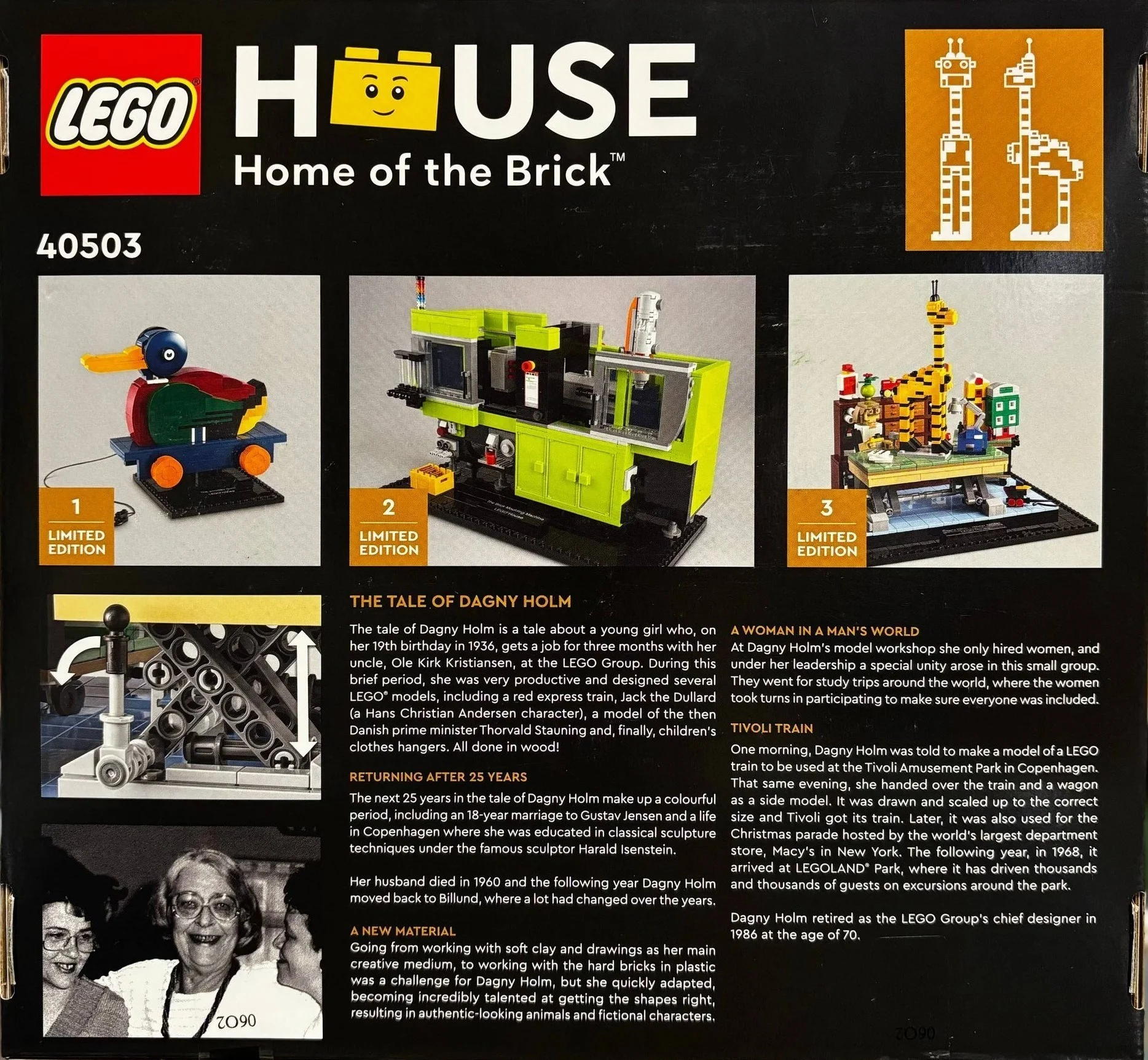 LEGO® 40503 Chd: Lego House Dagny Holm Master Builder