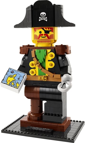 LEGO® 40504 Klocki Lego House Zestaw Home of the Brick Kapitan Rudobrody Pirat