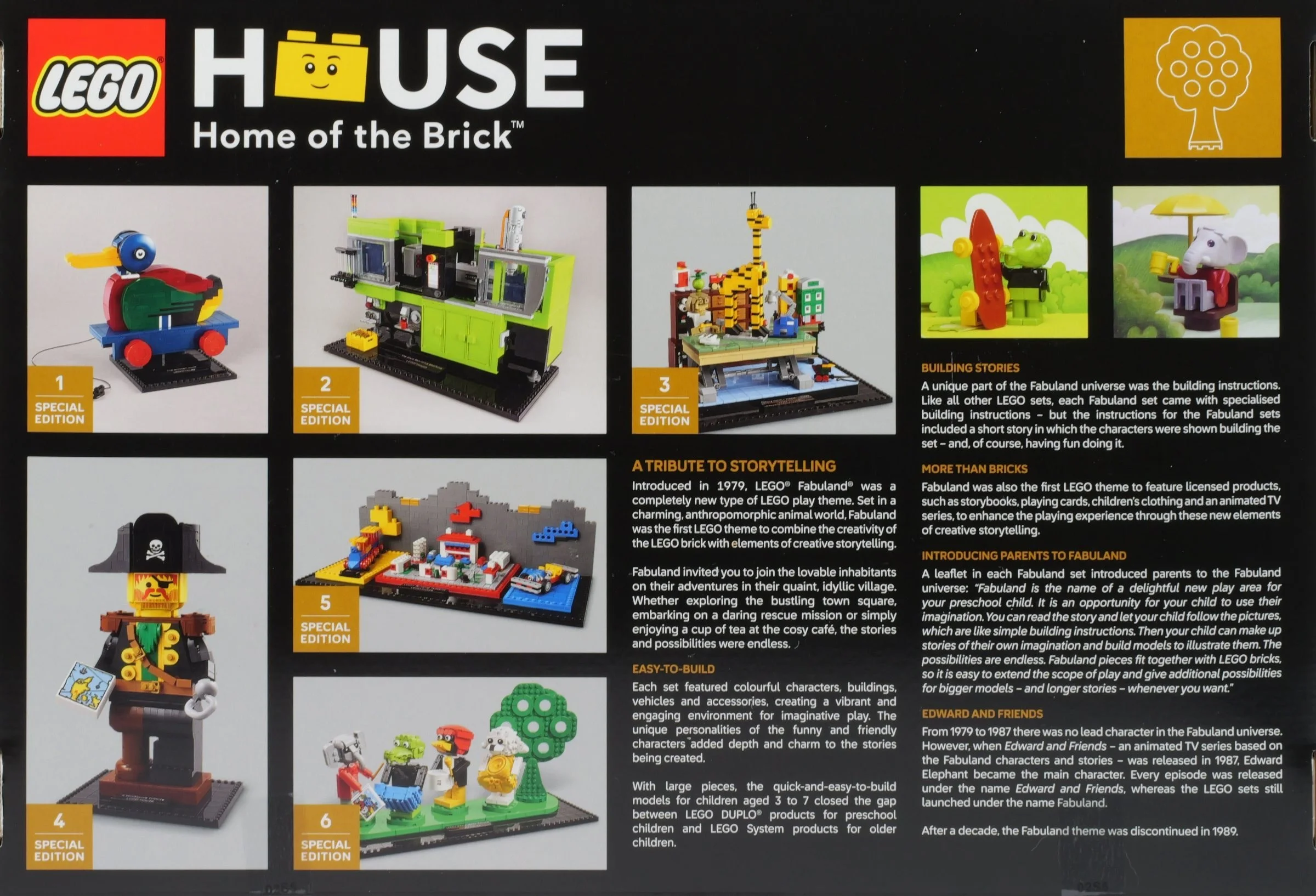 LEGO® 40506 Lego House Hołd dla Lego Fabuland Nowe - zdjęcie 6