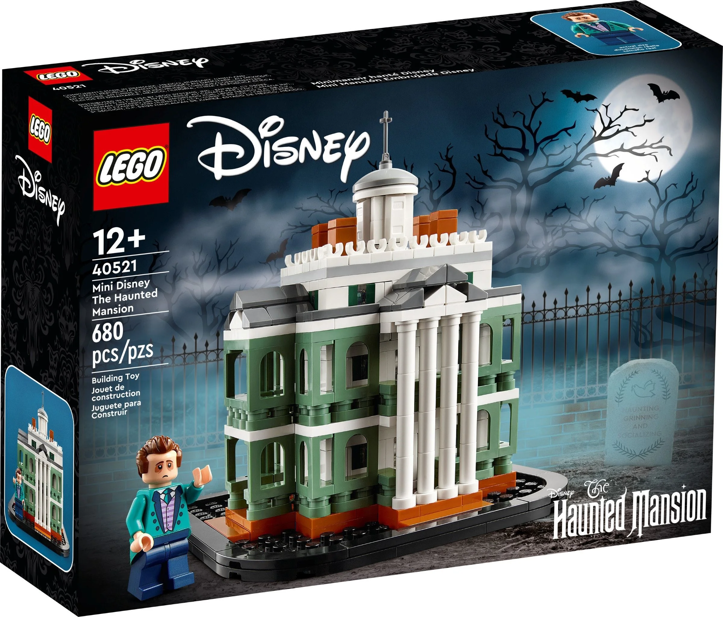 Nowa Figurka Lego Disney: Haunted Mansion Butler dis081 z