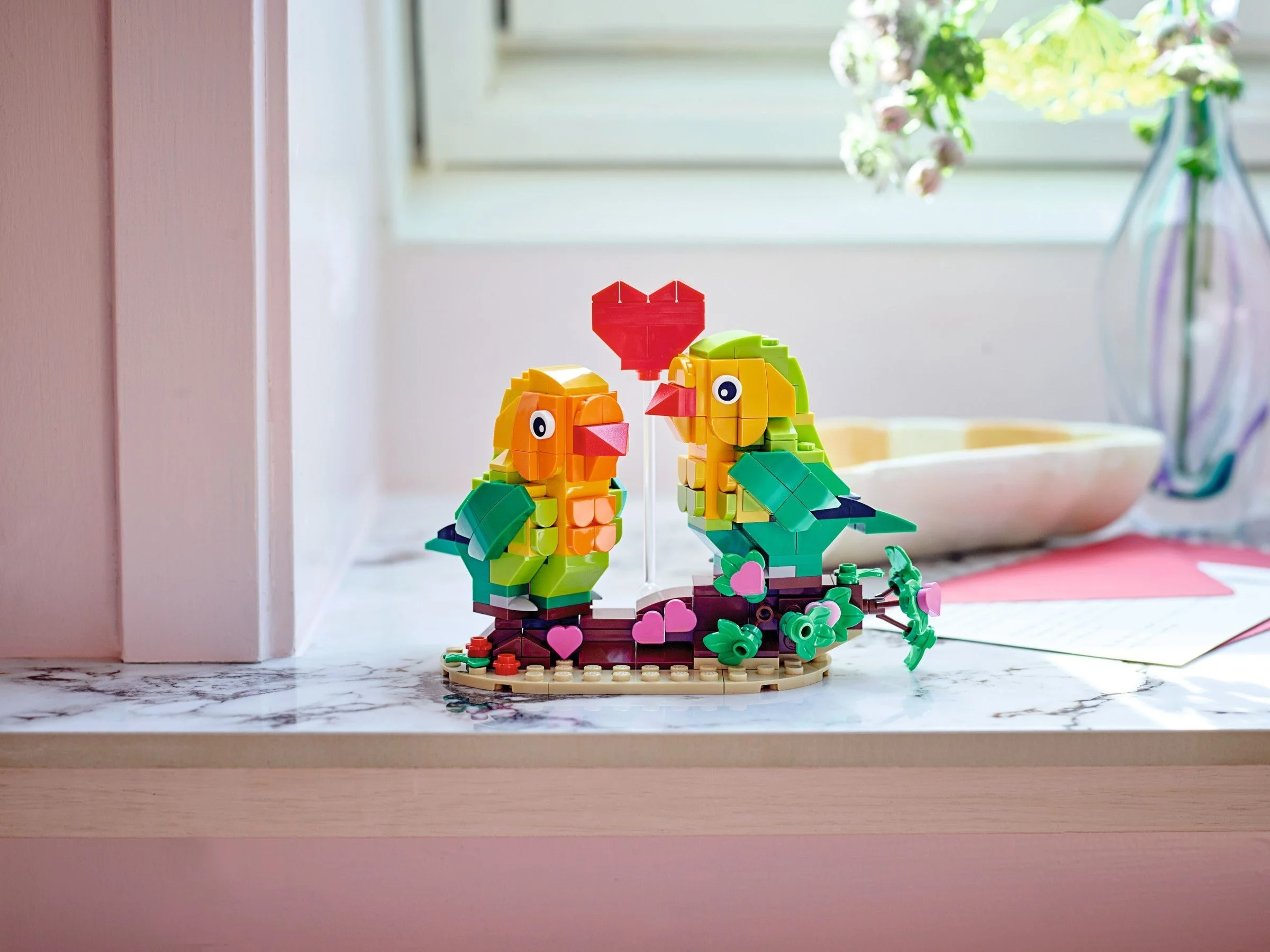 LEGO® 40522 Walentynkowe Papużki nierozłączki Eol - zdjęcie 4