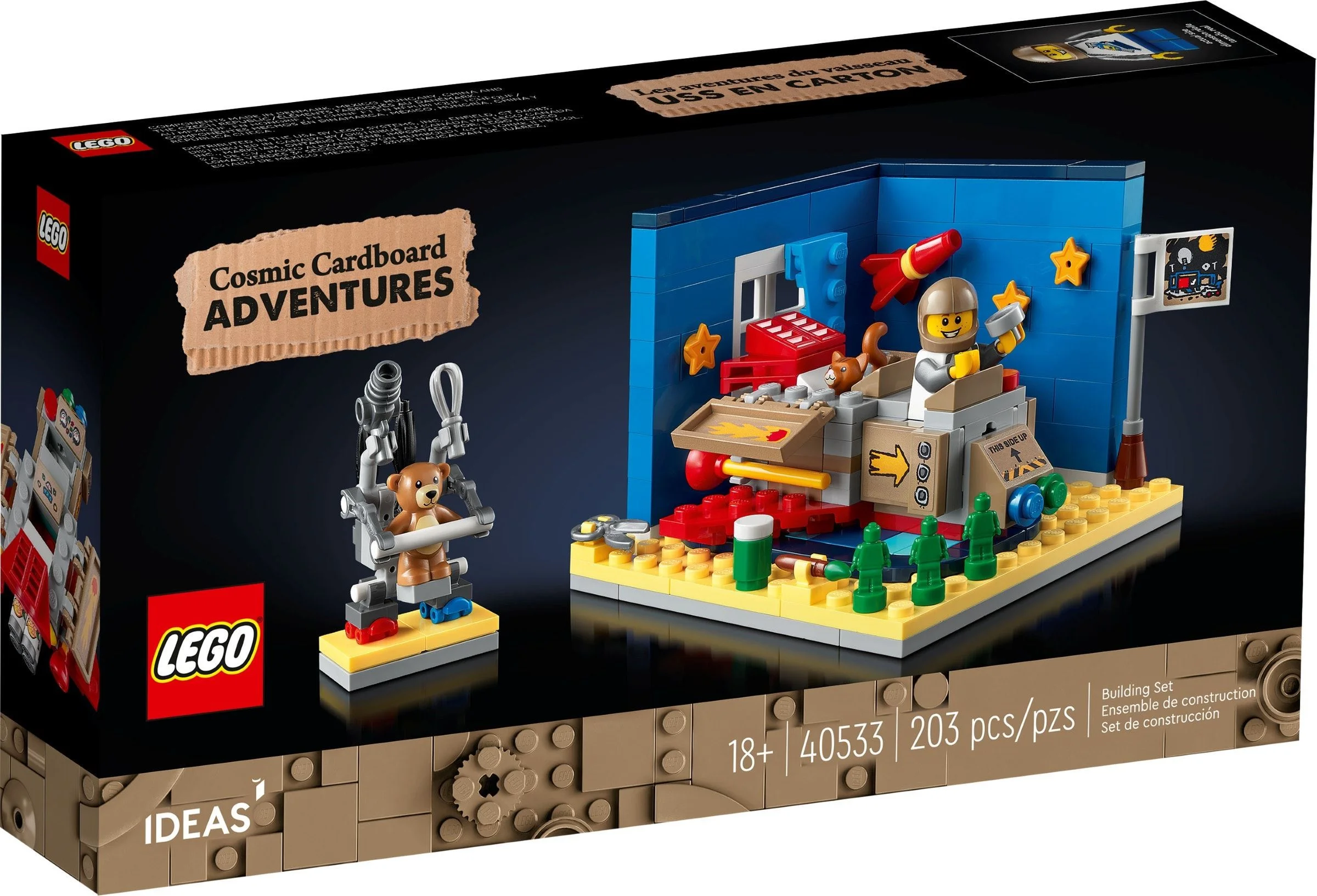 LEGO® 40533 Zestaw Lego Ideas Przygody Statku Uss Cardboard - zdjęcie 2