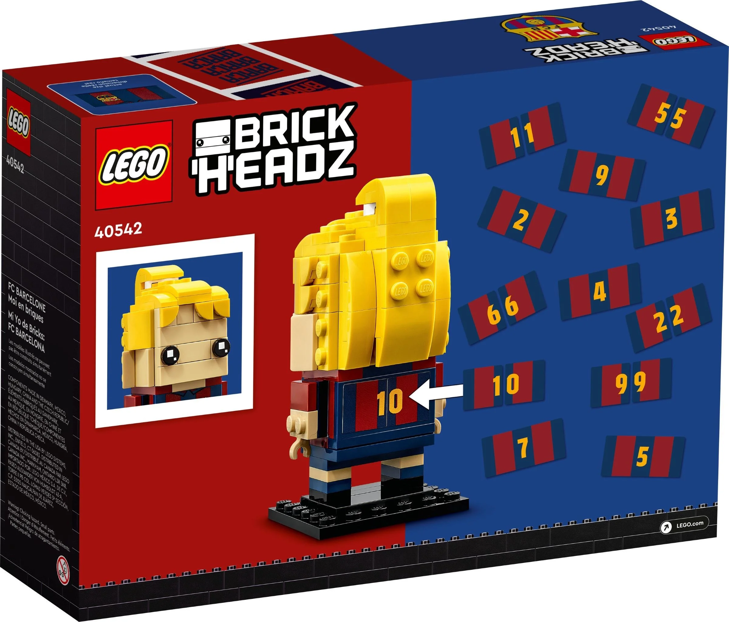 LEGO® 40542 Portret z Fc Barcelona - zdjęcie 5