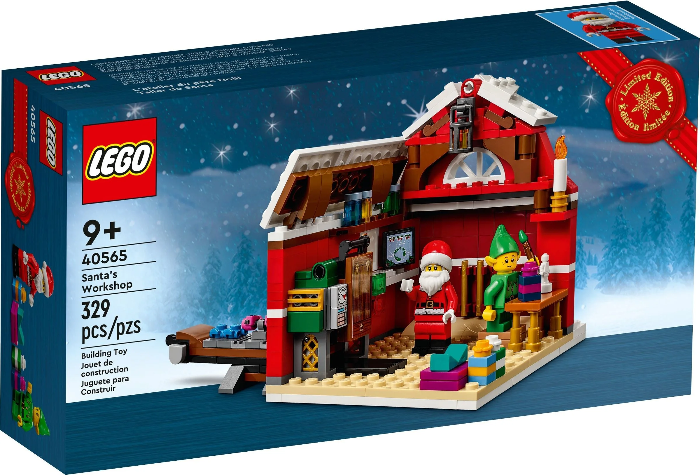LEGO® 40565 Pracownia Świętego Mikołaja - zdjęcie 2