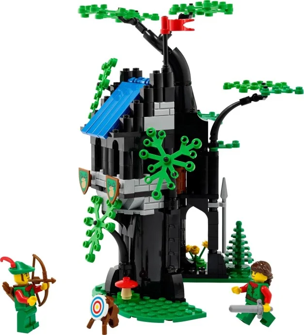 LEGO 40567 Forest Hideout, mniejszy zestaw promocyjny z motywem Castle wydany przy 90-leciu
