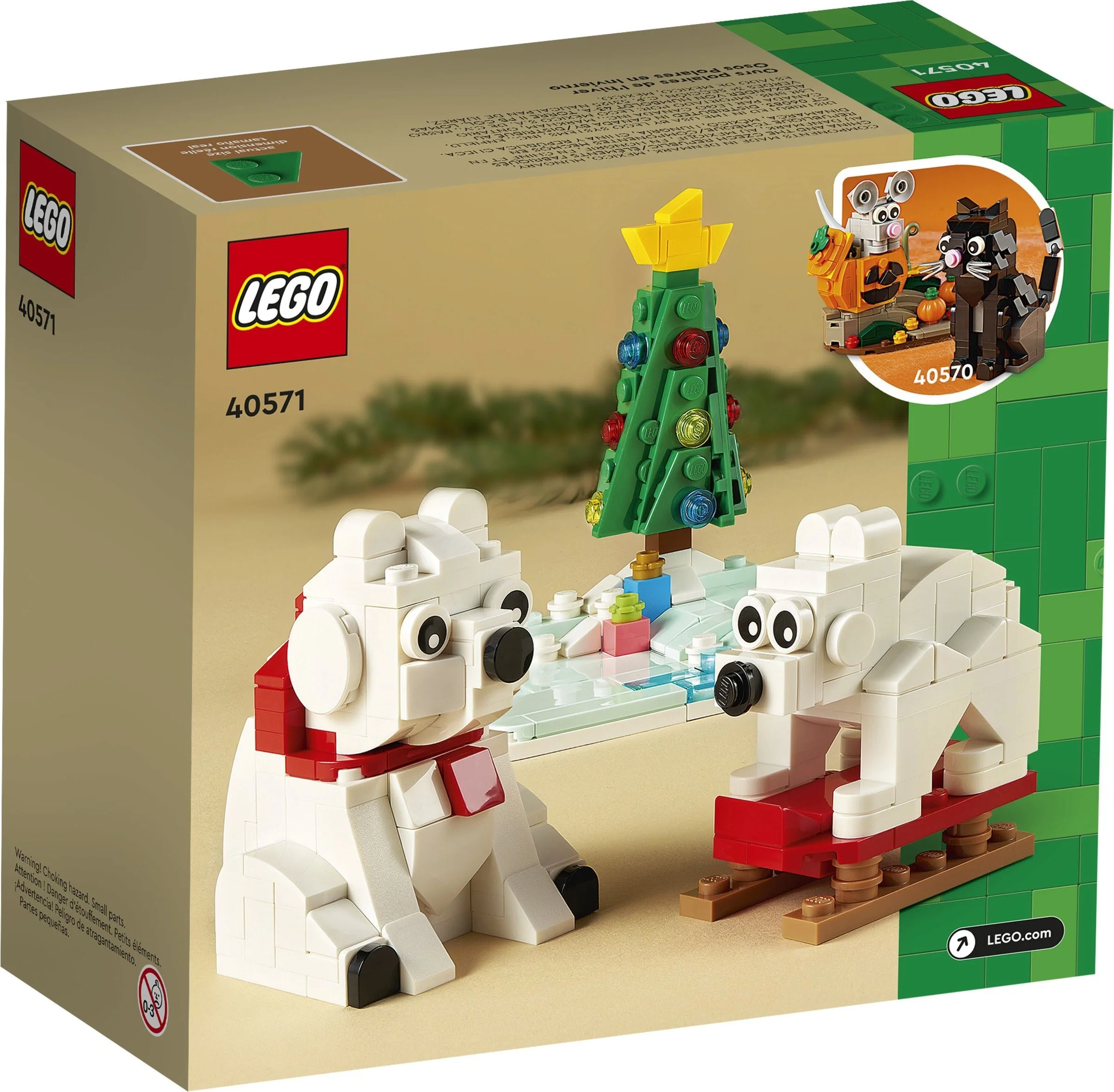 LEGO® 40571 Zimowe niedźwiedzie polarne 40571 - zdjęcie 3
