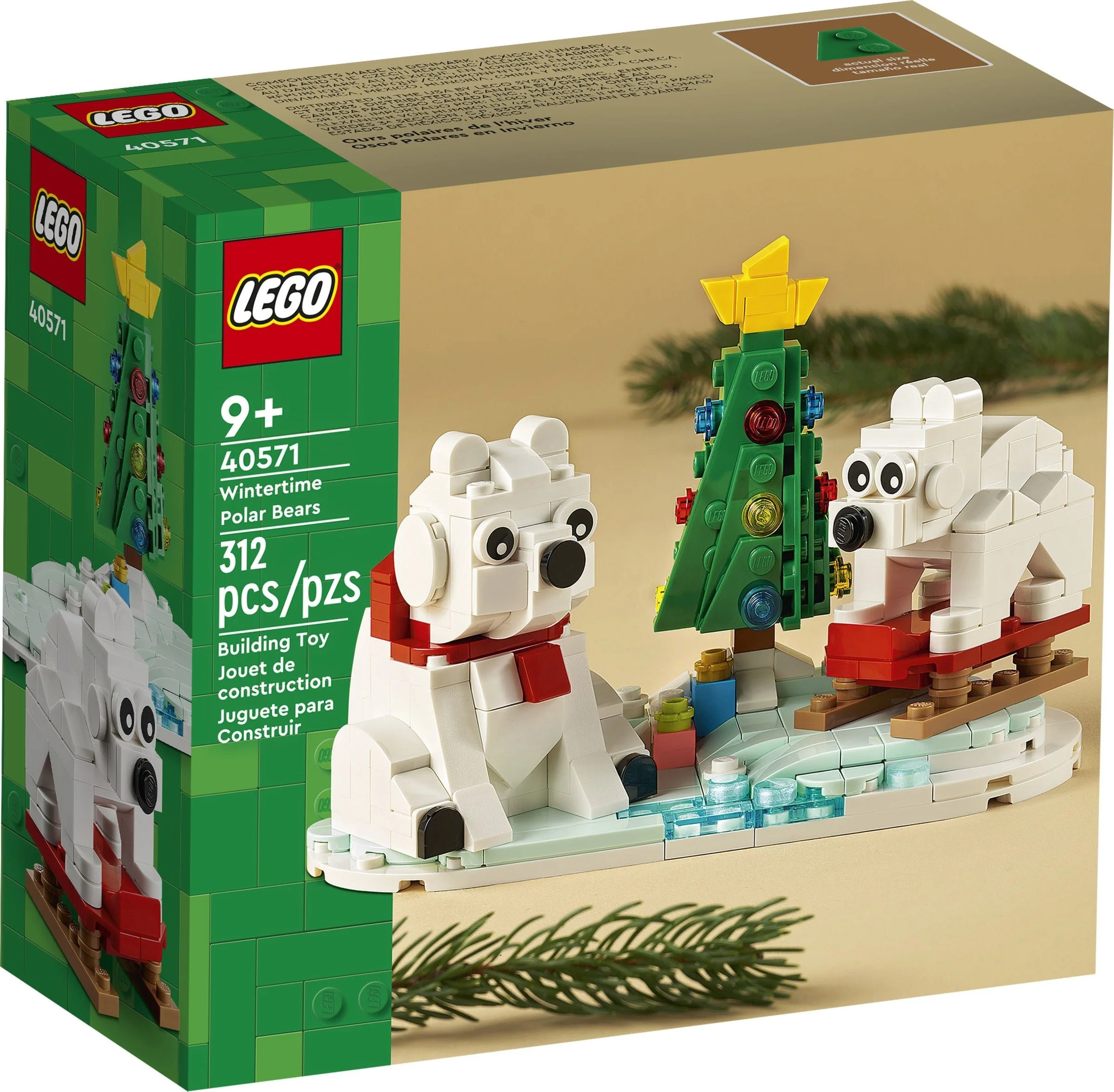 Zimowe niedźwiedzie polarne 40571