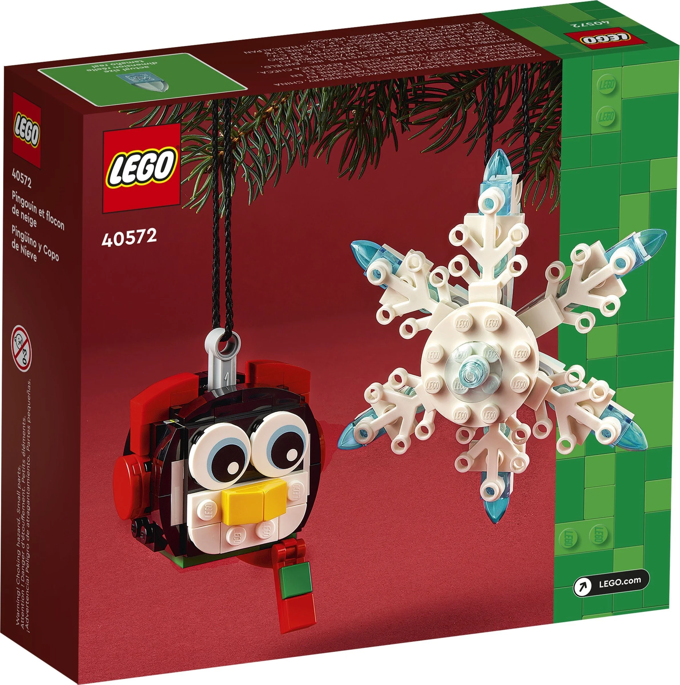 LEGO® 40572 Lego Pingwin i płatek śniegu - zdjęcie 3