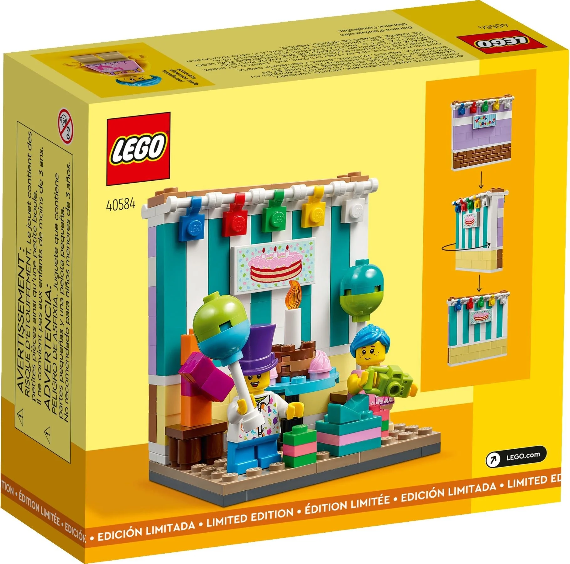 LEGO® 40584 Urodzinowa Diorama Nr. - zdjęcie 3