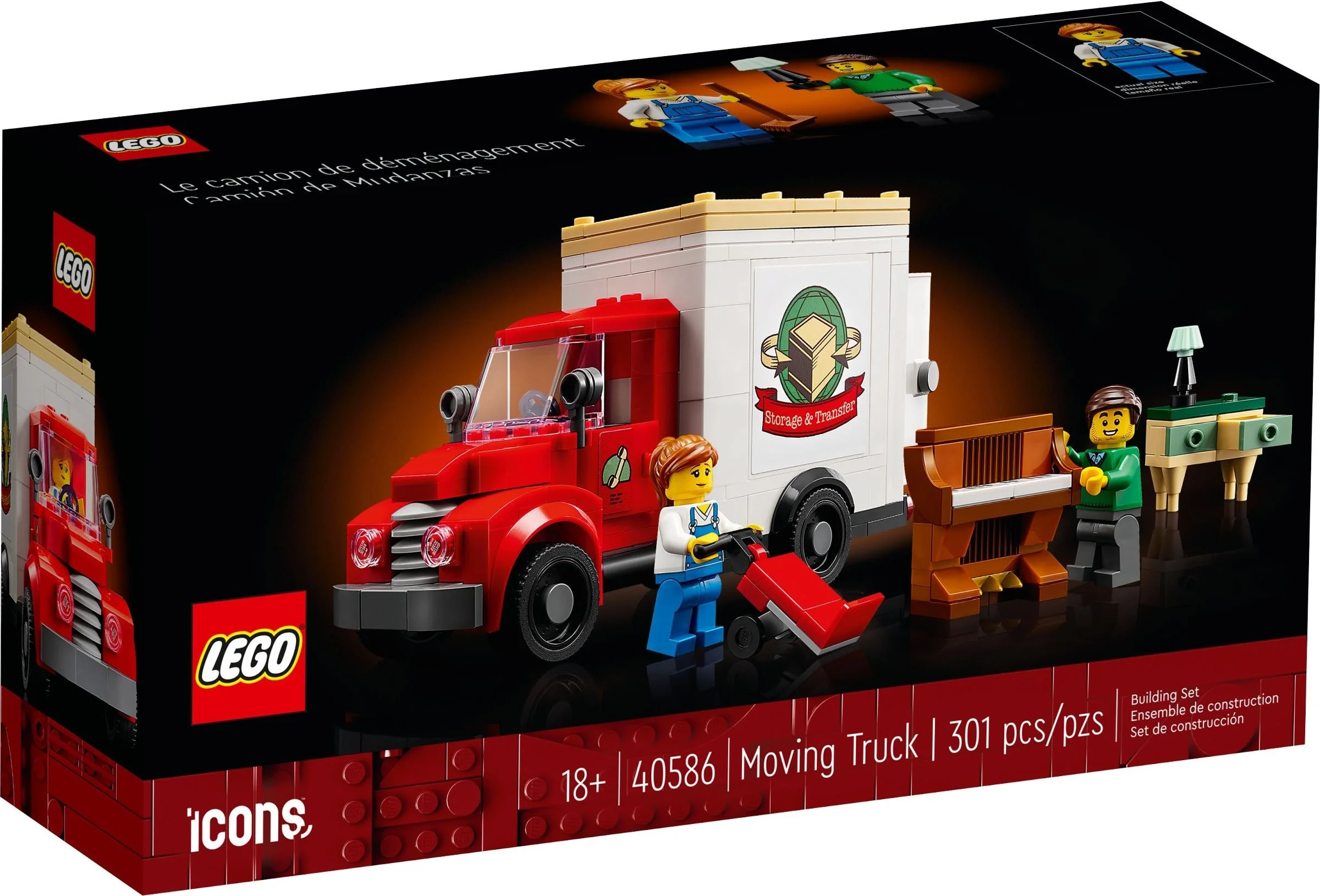 LEGO® 40586 Ciężarówka do przeprowadzek - zdjęcie 3