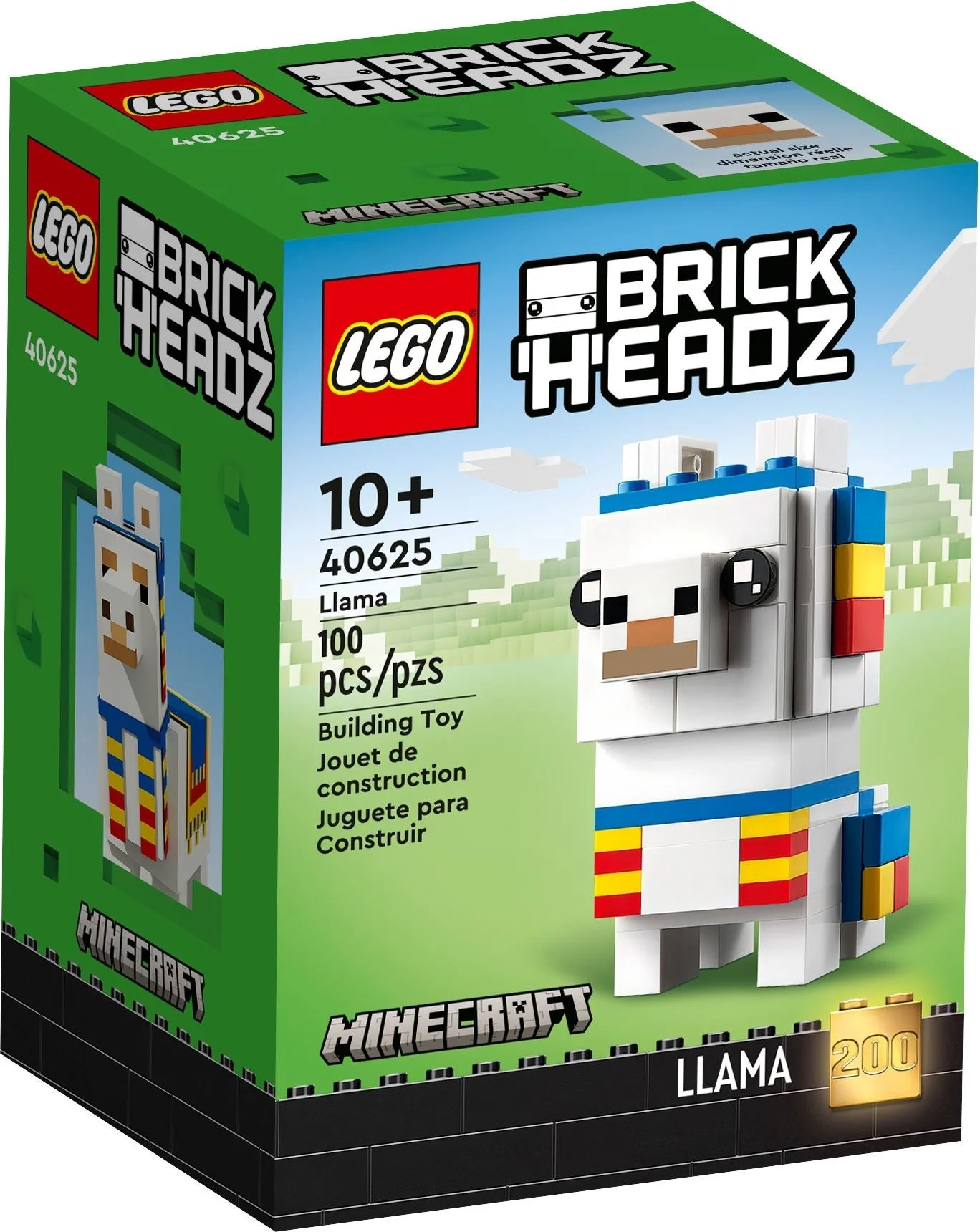 Zestaw Lego BrickHeadz Lama Nowe Idealny