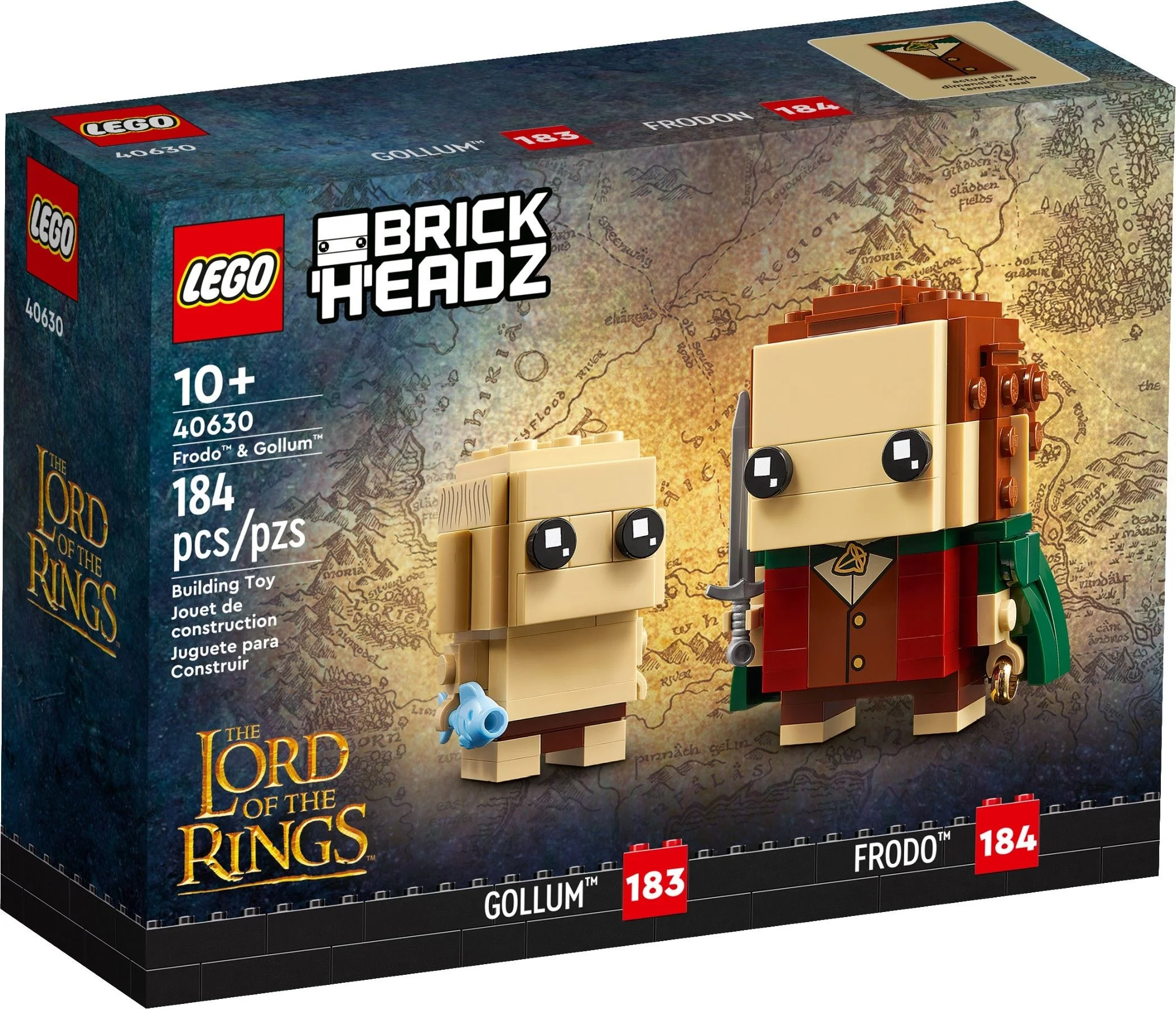 Frodo i Gollum Lotr Władca Pierścieni Nowe