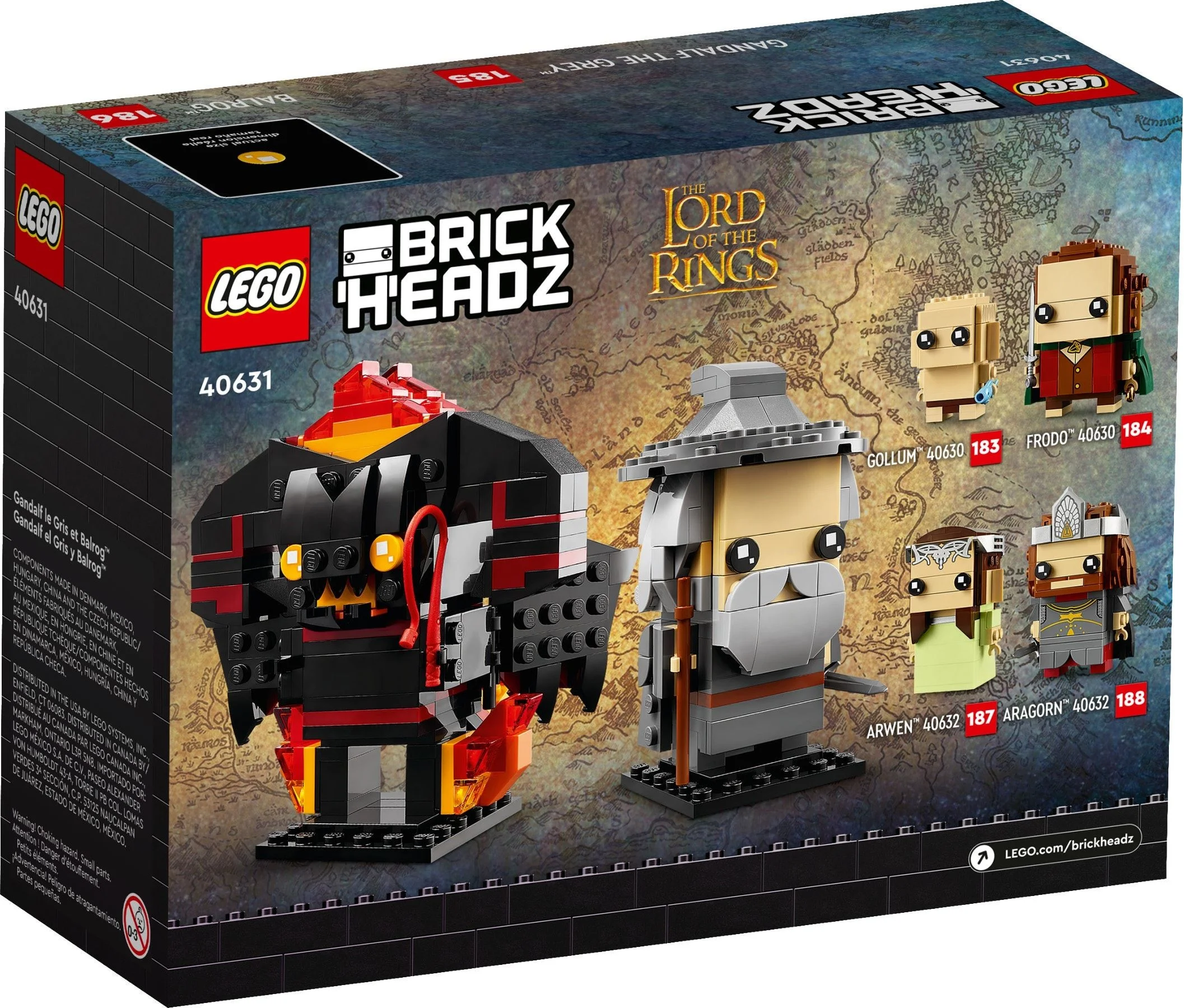 LEGO® 40631 Gandalf Szary i Balrog () LoTR Władca pierścieni - zdjęcie 4