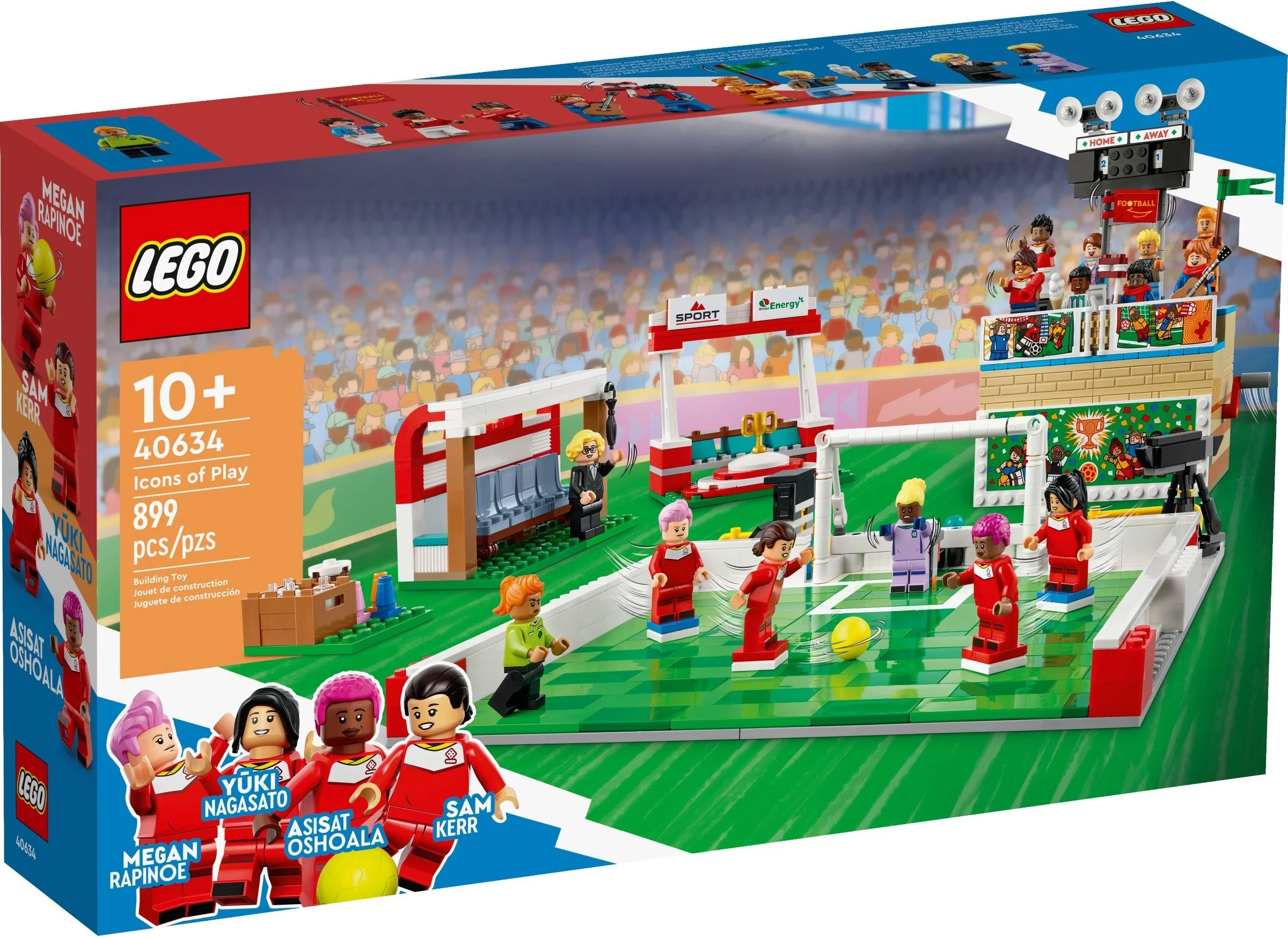 LEGO® 40634 Zabawy Boisko Piłka Nożna - zdjęcie 2