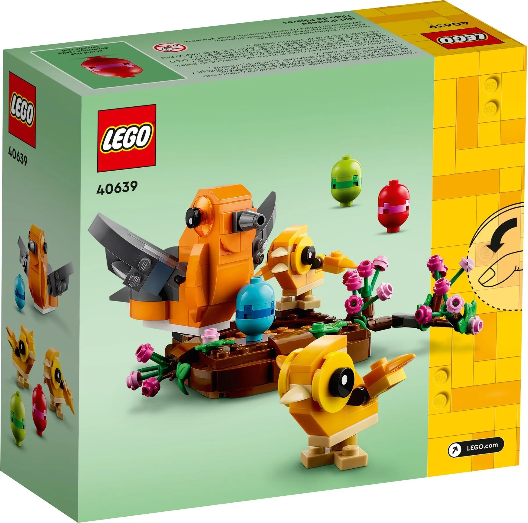 LEGO® 40639 Klocki Lego Okolicznościowe Ptasie Gniazdo - zdjęcie 3