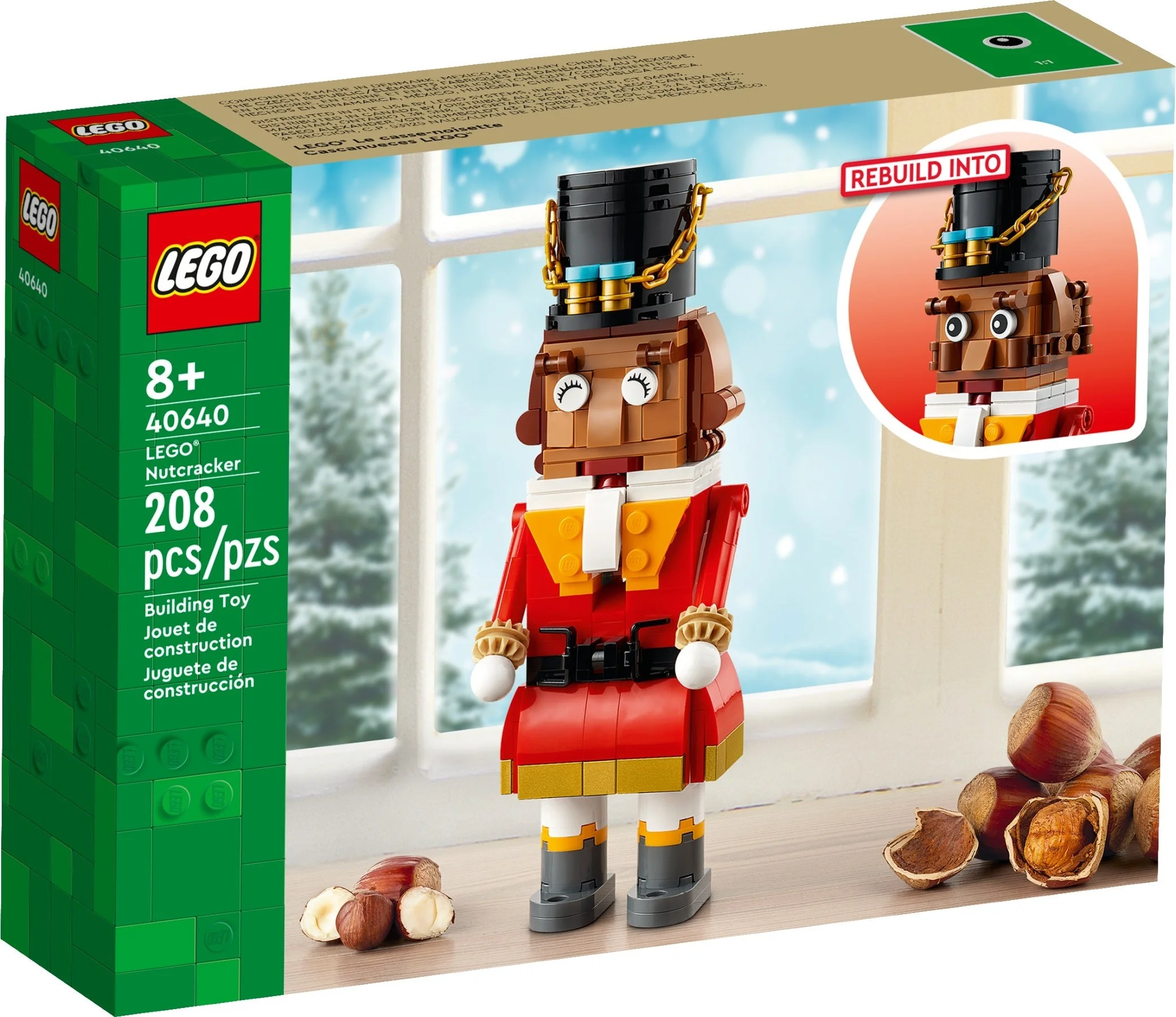 LEGO® 40640 Klocki Lego Dziadek Do Orzechów Dla Dzieci Na Święta 2025
