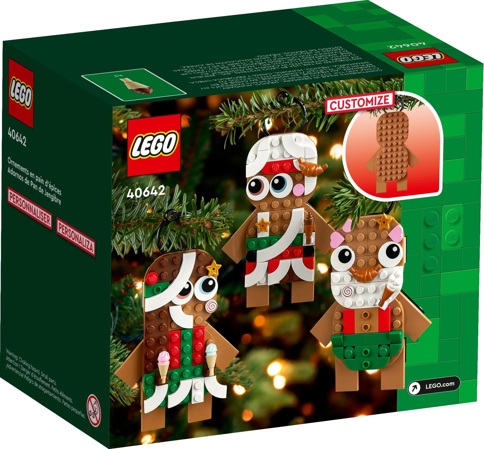 LEGO® 40642 Figurki Z Piernika Na Choinkę Pierniczki Brickheadz - zdjęcie 3