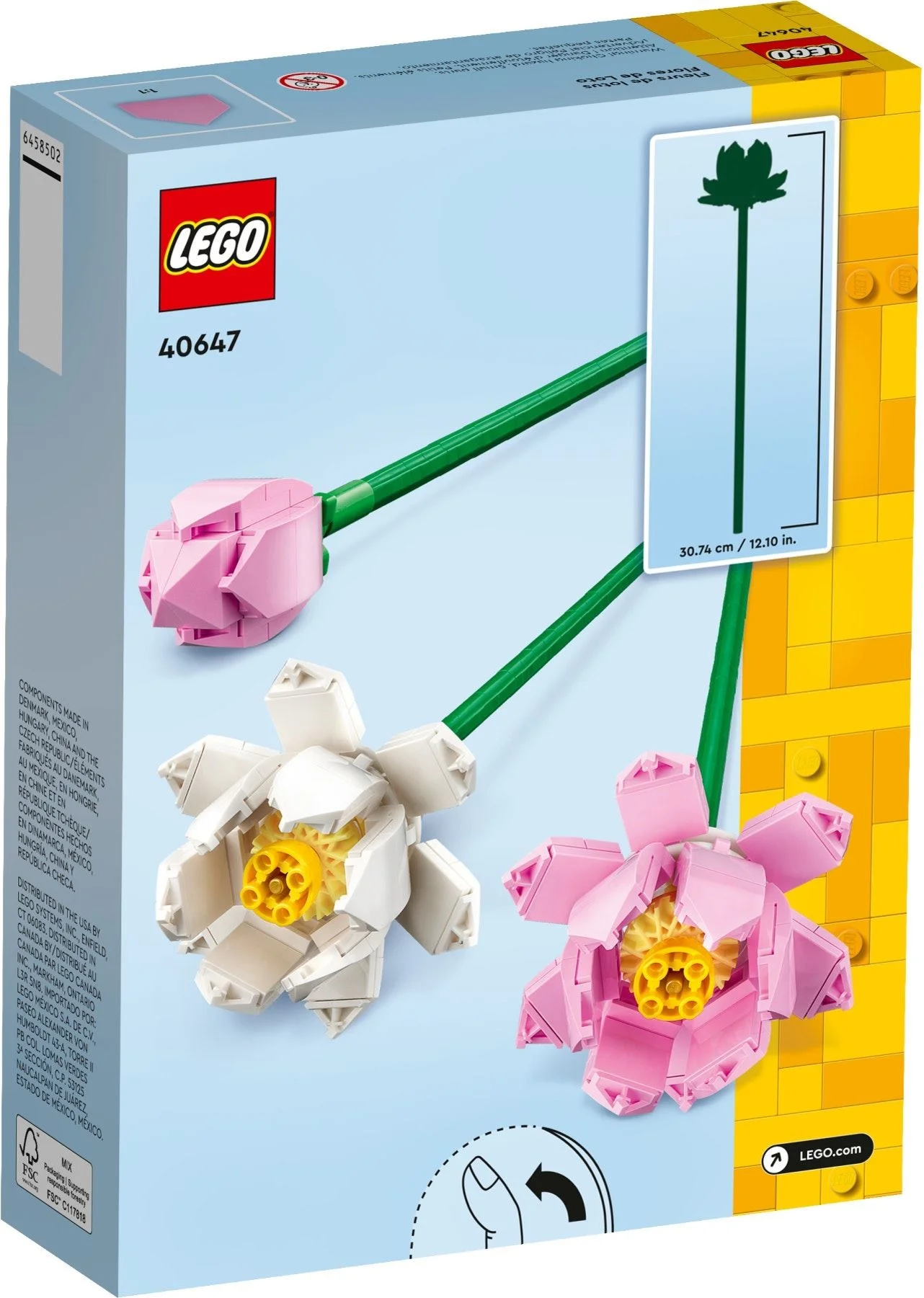 LEGO® 40647 Kwiaty lotosu - zdjęcie 3