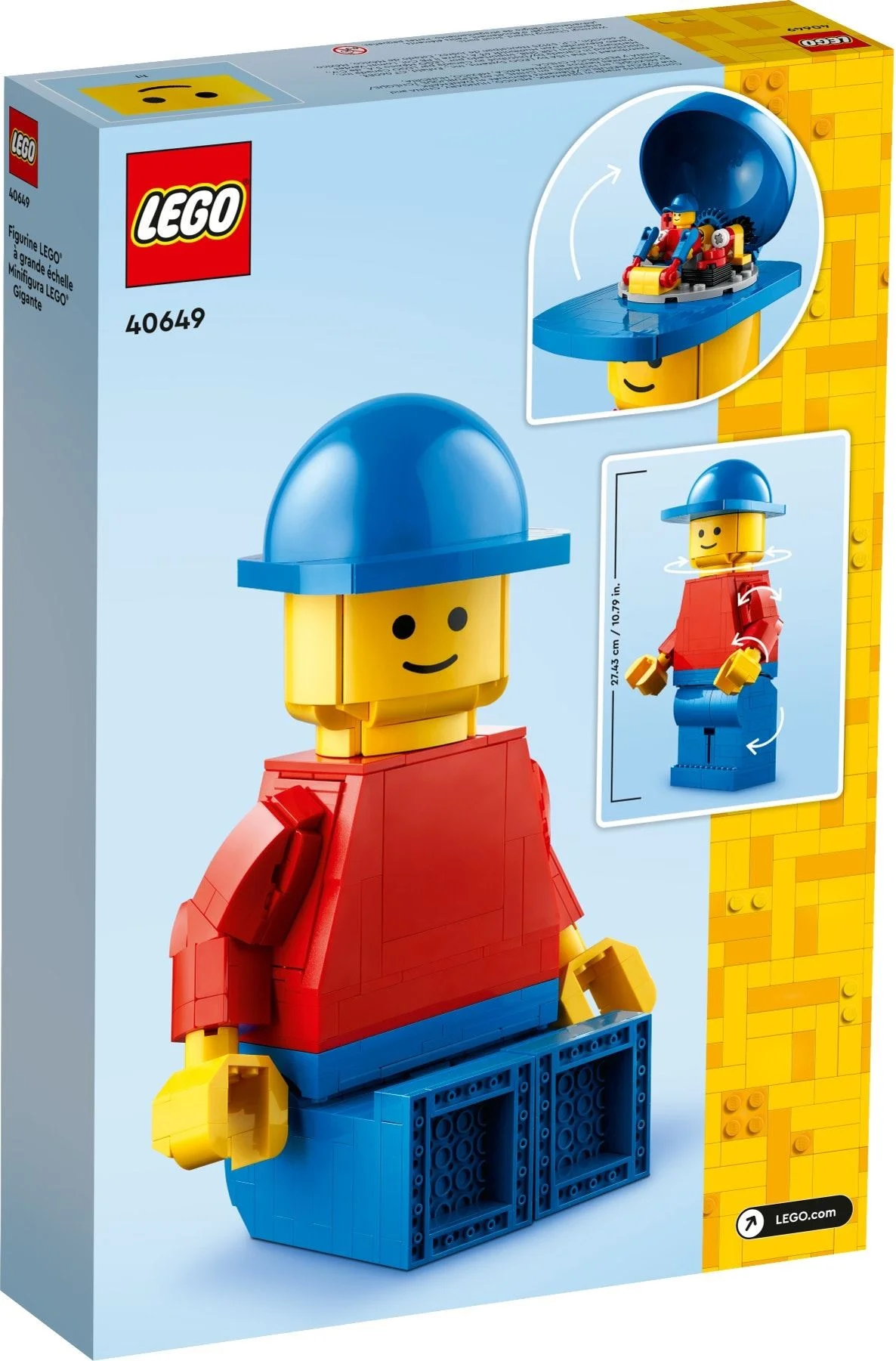 LEGO® 40649 Powiększona minifigurka LEGO - zdjęcie 3