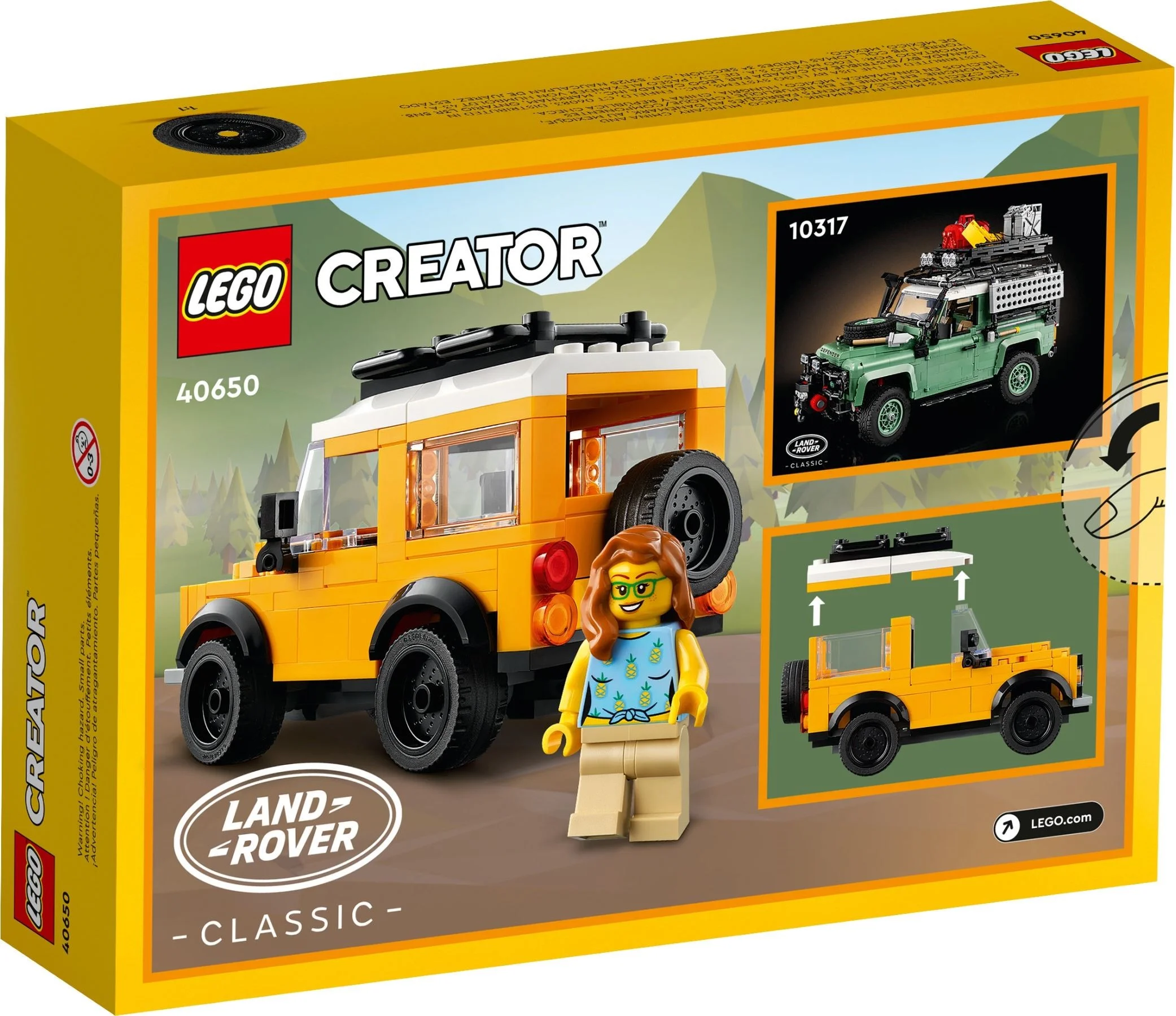LEGO® 40650 Klocki Lego Creator Land Rover Classic Defender - zdjęcie 3