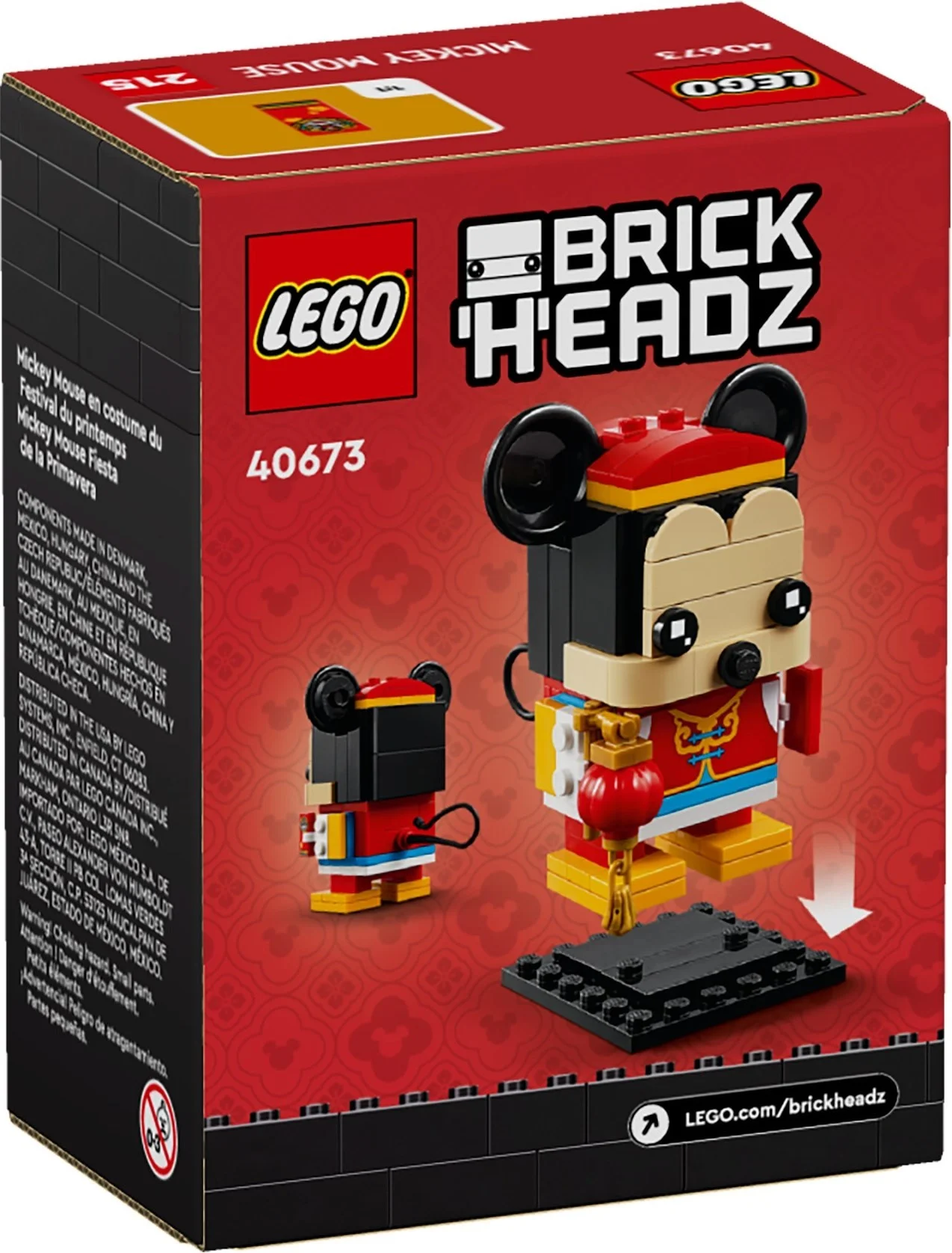 LEGO® 40673 Myszka Miki Wiosenny Festiwal Myszka Miki Disney Nowe - zdjęcie 4
