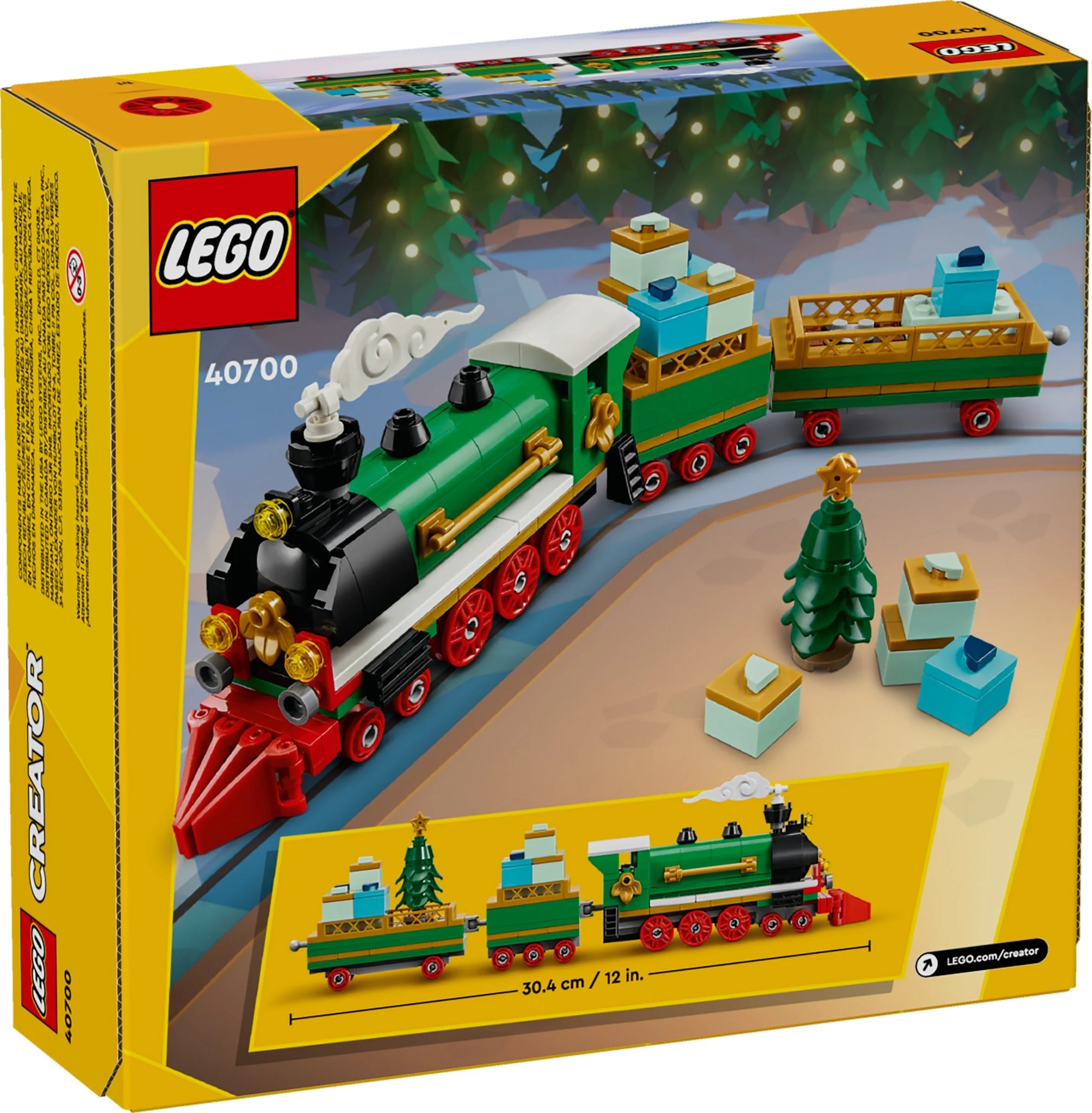 LEGO® 40700 Creator Zimowy Pociąg - zdjęcie 3