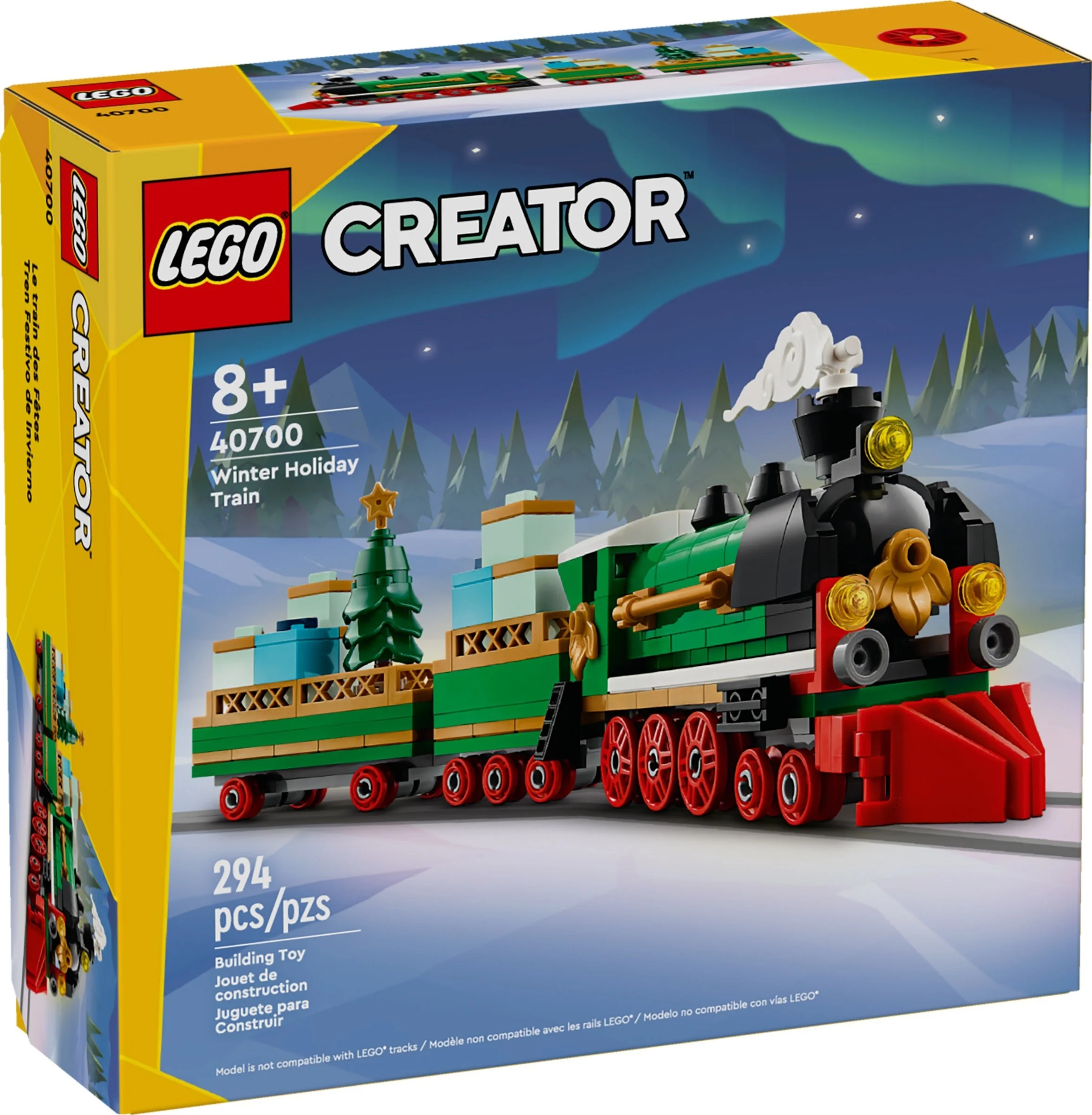 LEGO® 40700 Creator Zimowy Pociąg