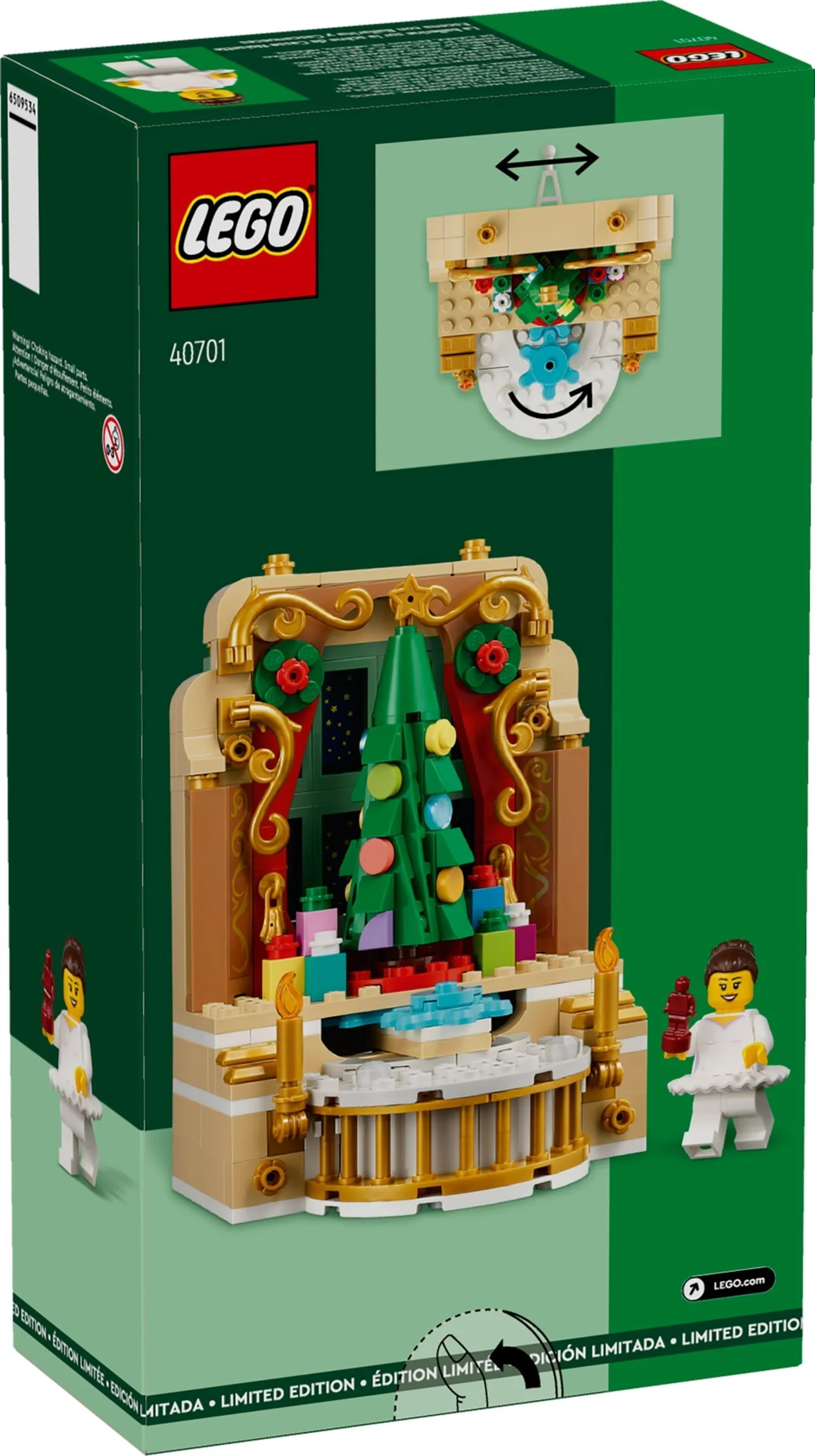 LEGO® 40701 Lego Scena z baletnicą i dziadkiem do orzechów - zdjęcie 3