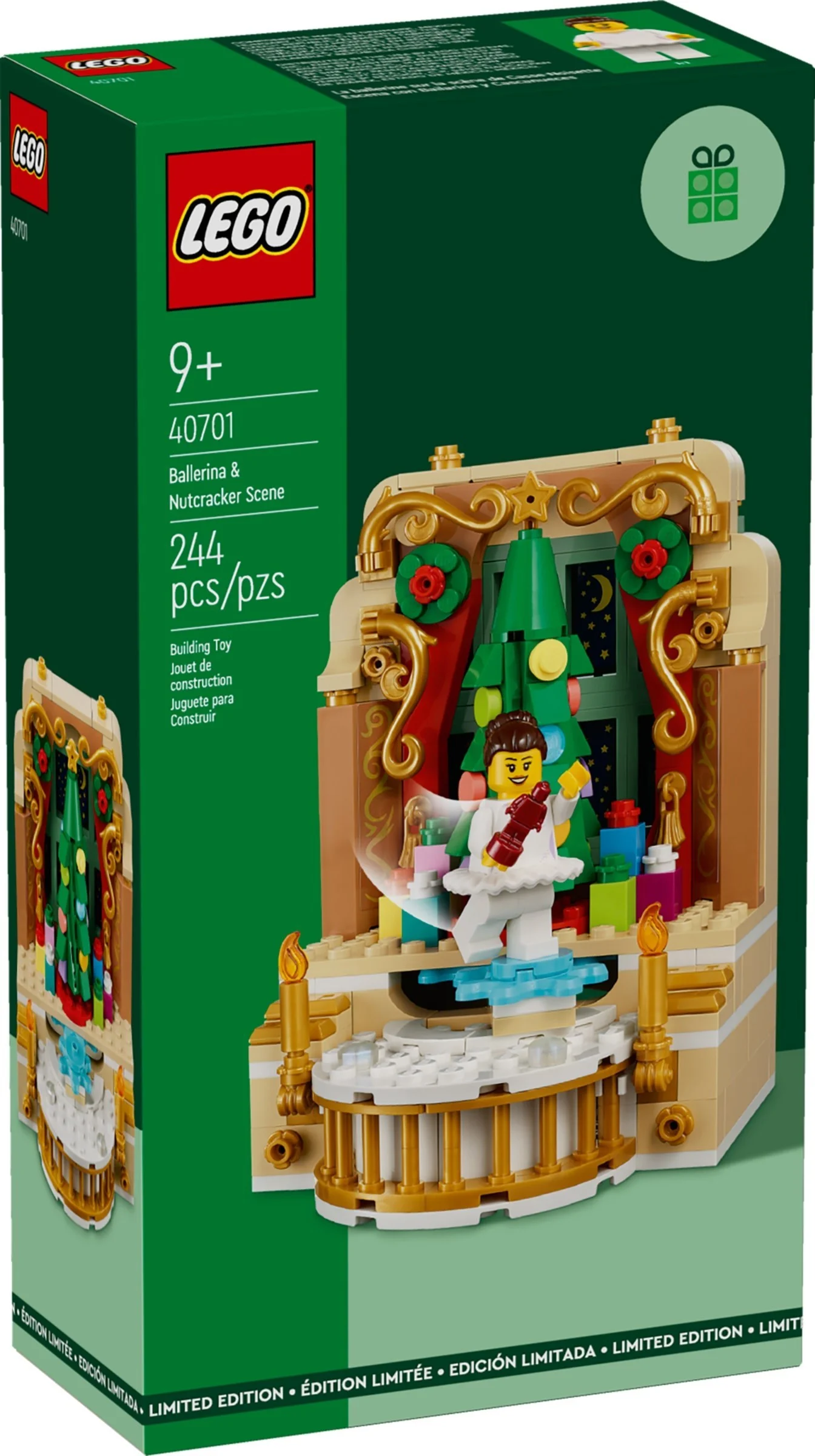 LEGO® 40701 Lego Scena z baletnicą i dziadkiem do orzechów