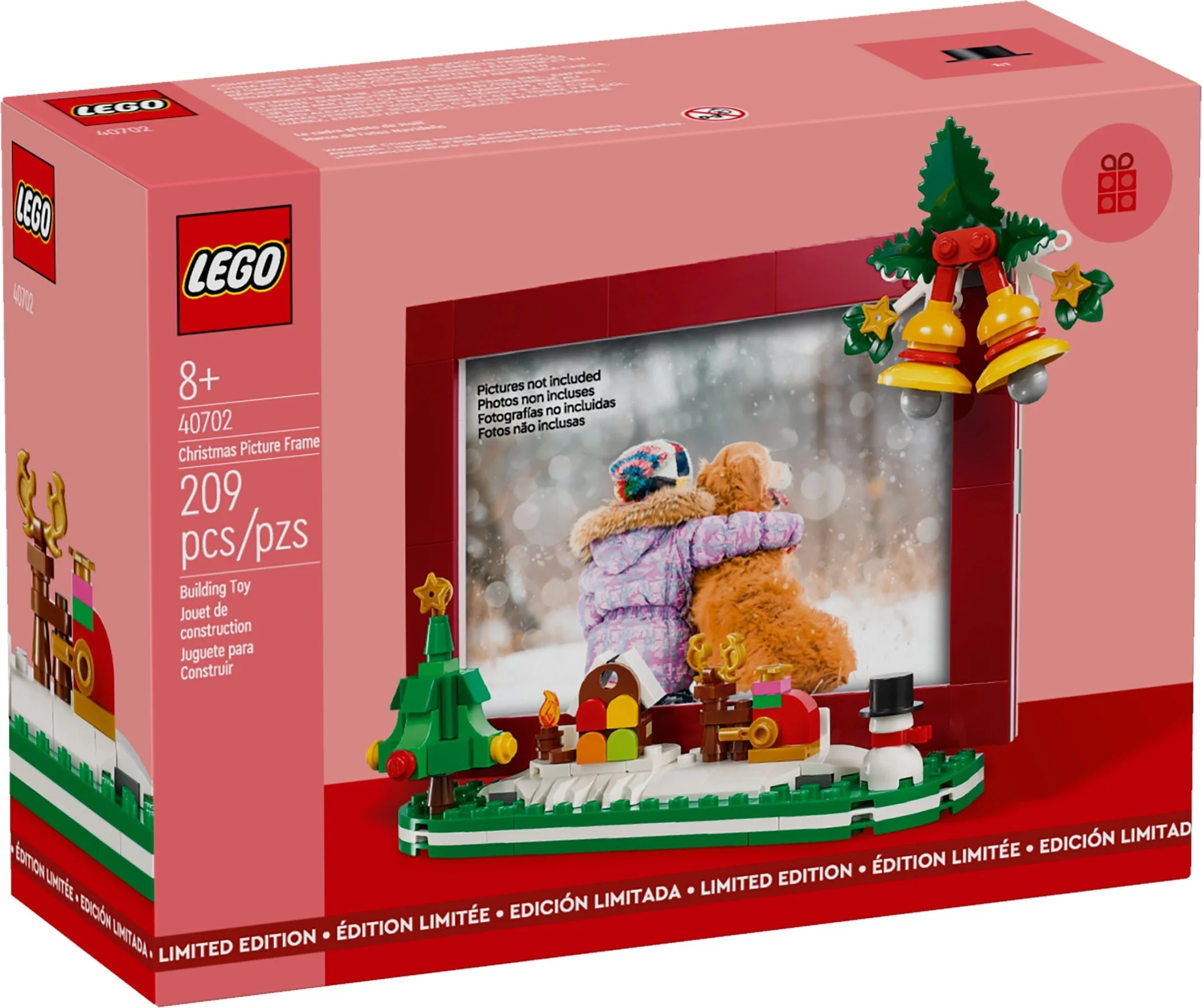 LEGO® 40702 Świąteczna ramka Specjalne Unikat Limitowane - zdjęcie 2