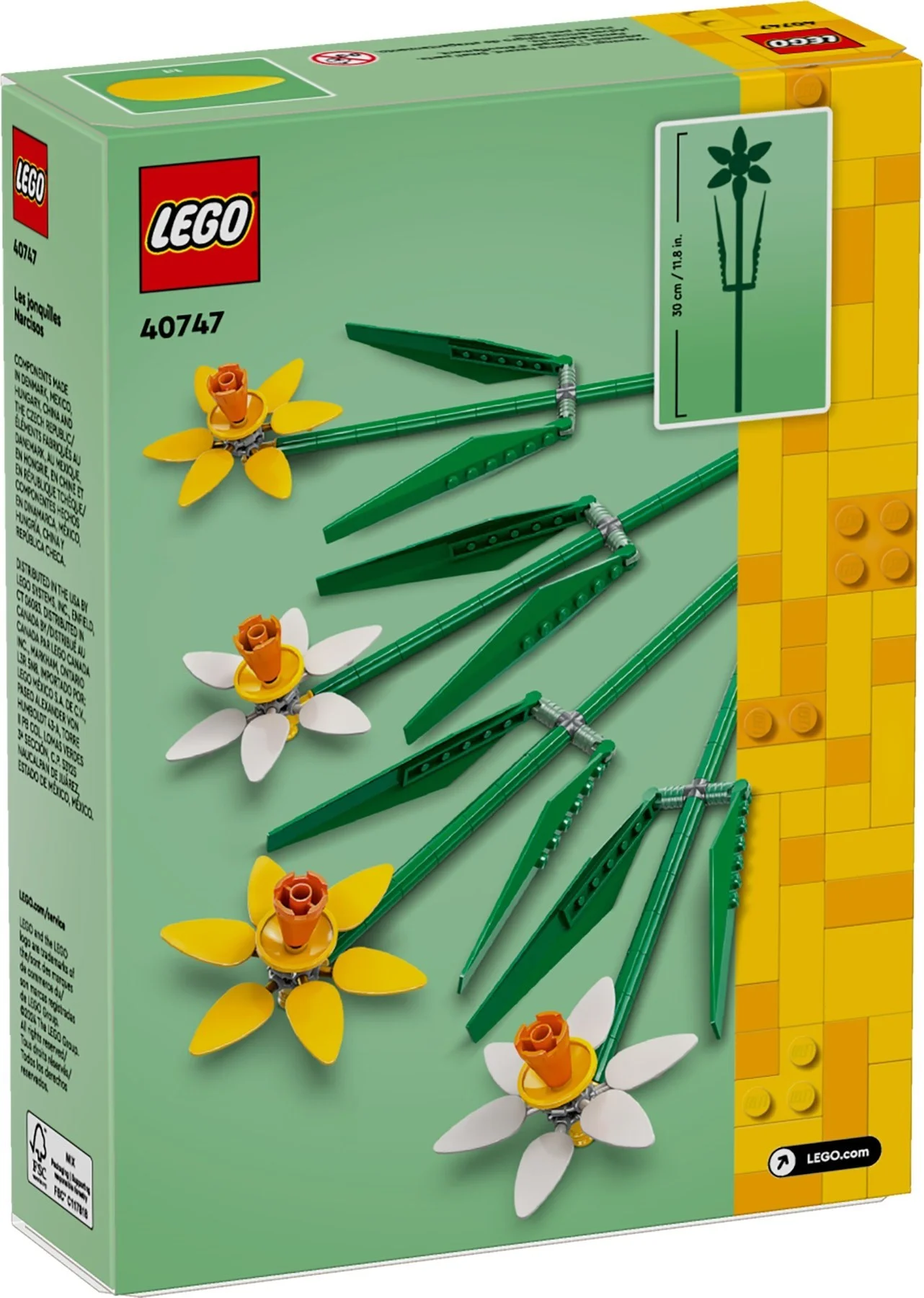 LEGO® 40747 Creator Żonkile 40747 - zdjęcie 3