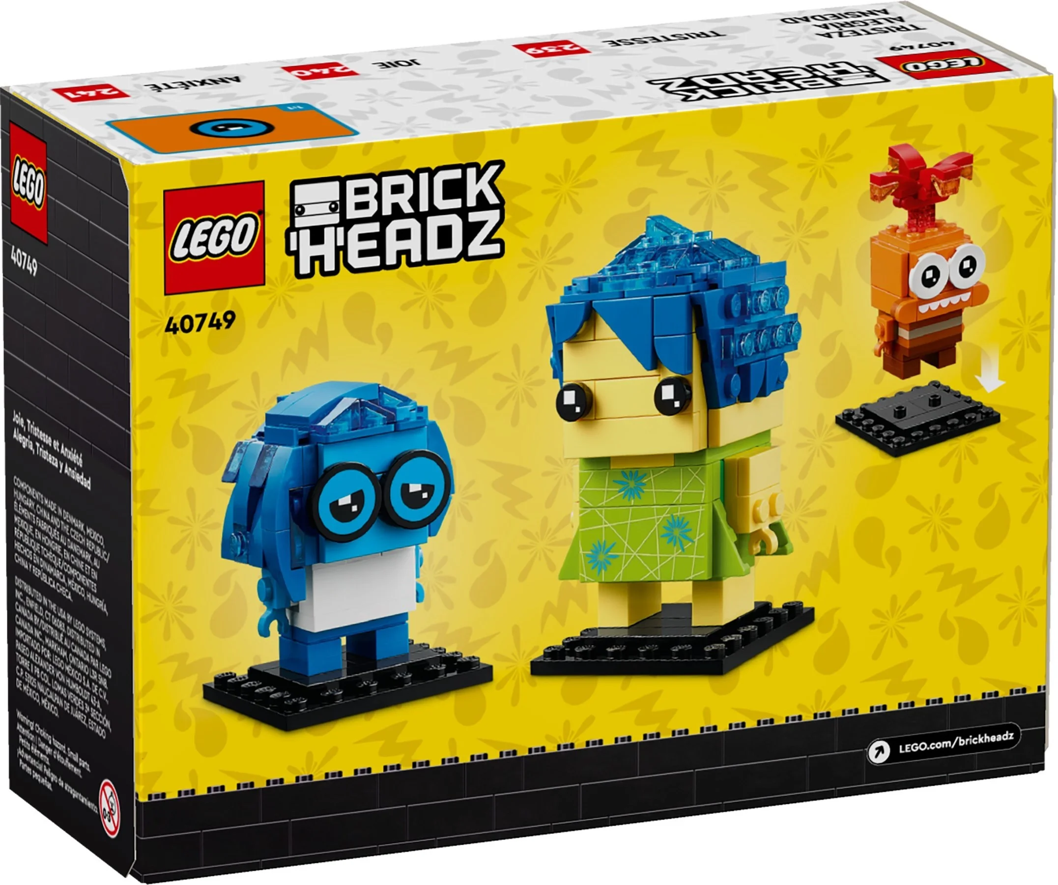 LEGO® 40749 Radość, Smutek i Spina - zdjęcie 2