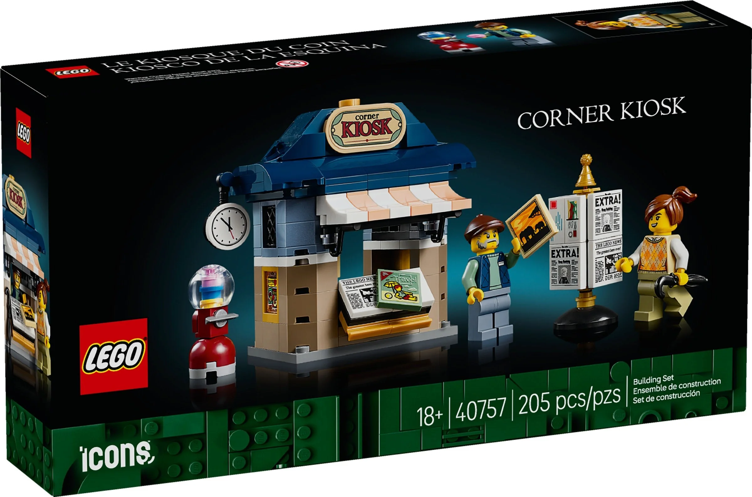 Corner Kiosk