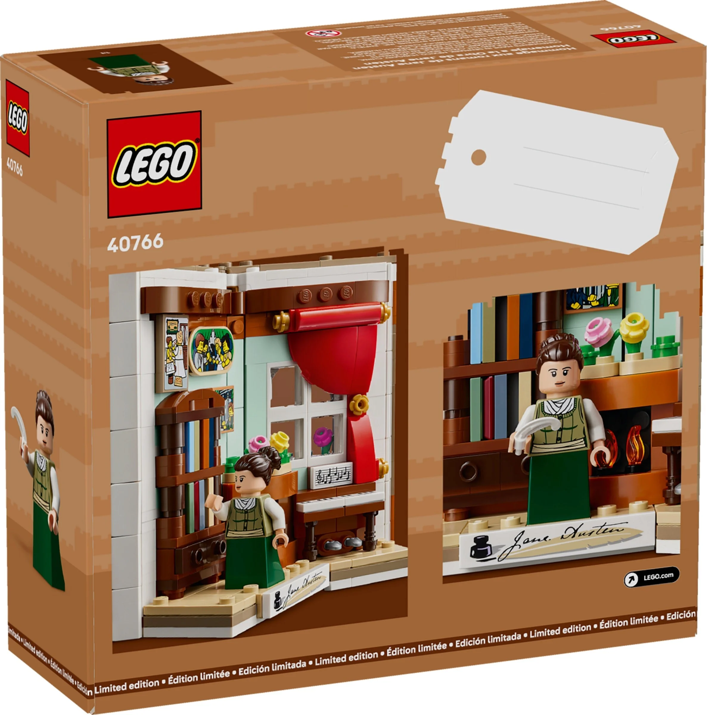 LEGO® 40766 Hołd dla książek Jane Austen - zdjęcie 3