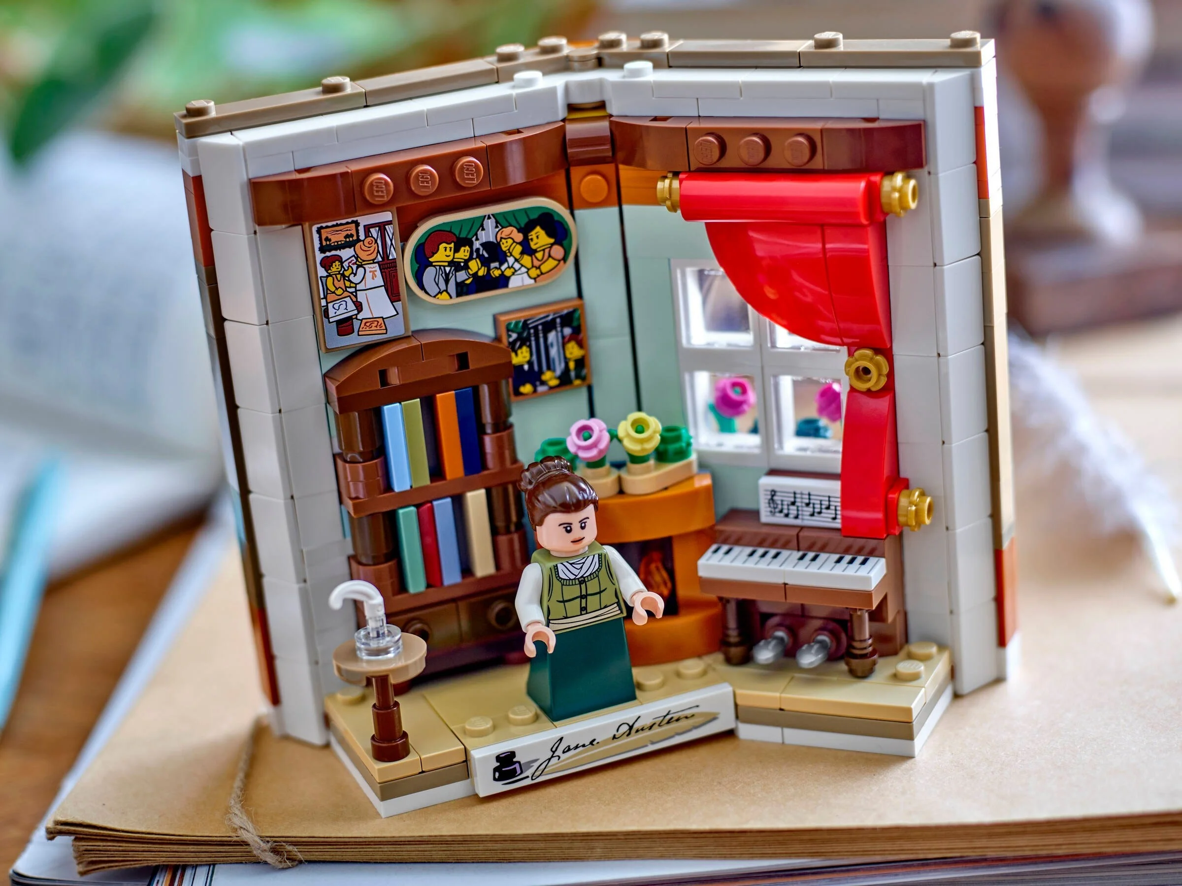 LEGO® 40766 Hołd dla książek Jane Austen - zdjęcie 4